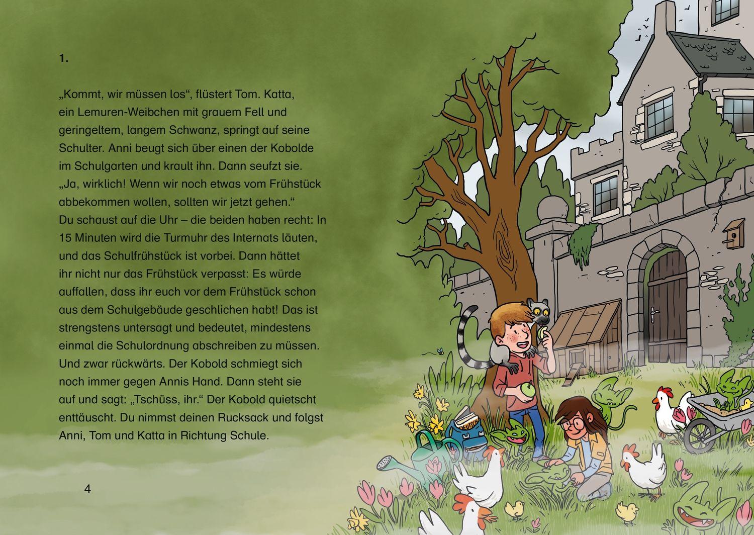 Beispielinhalt (Bild) Escape School 2. Der unheimliche Nebel