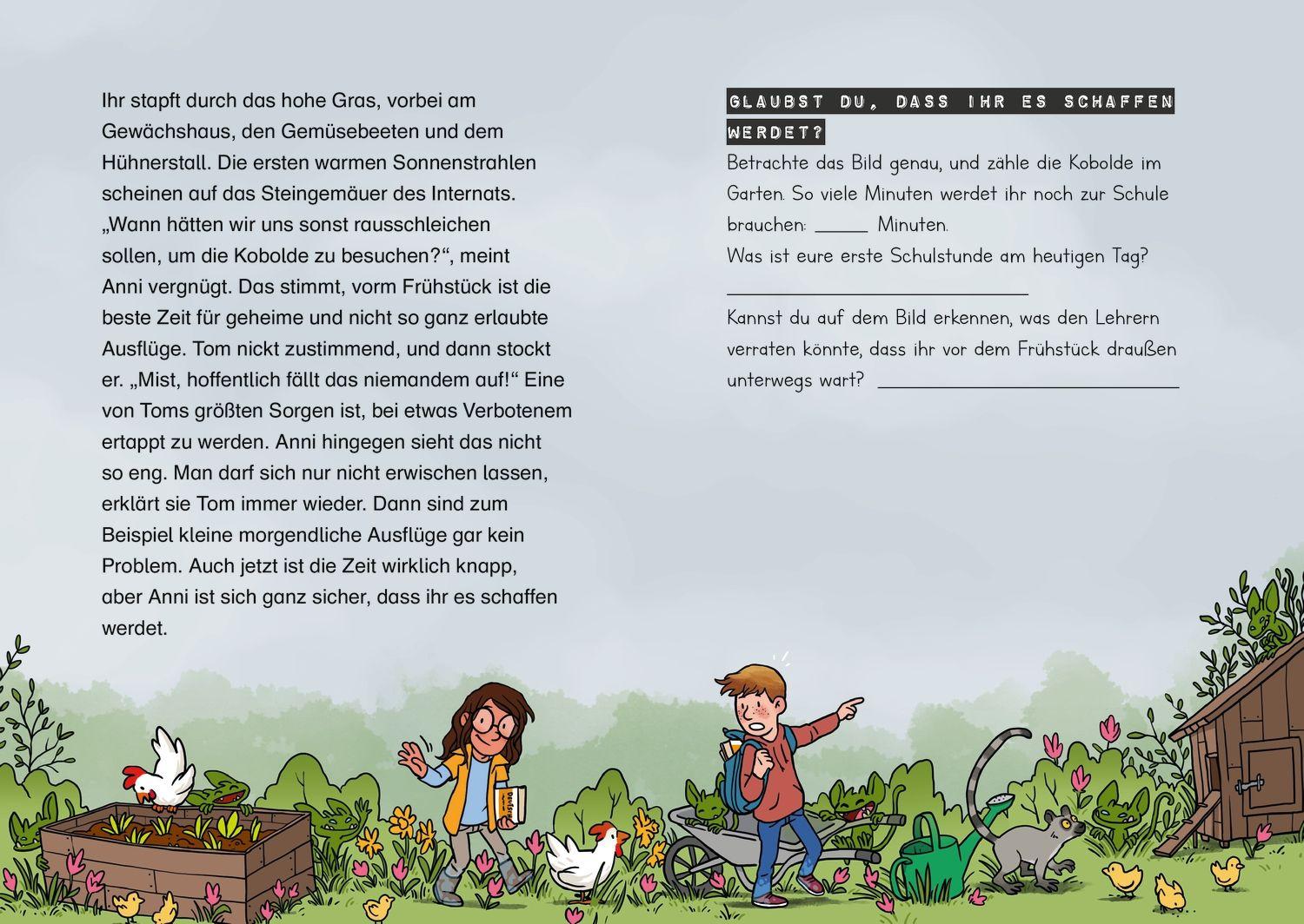 Beispielinhalt (Bild) Escape School 2. Der unheimliche Nebel