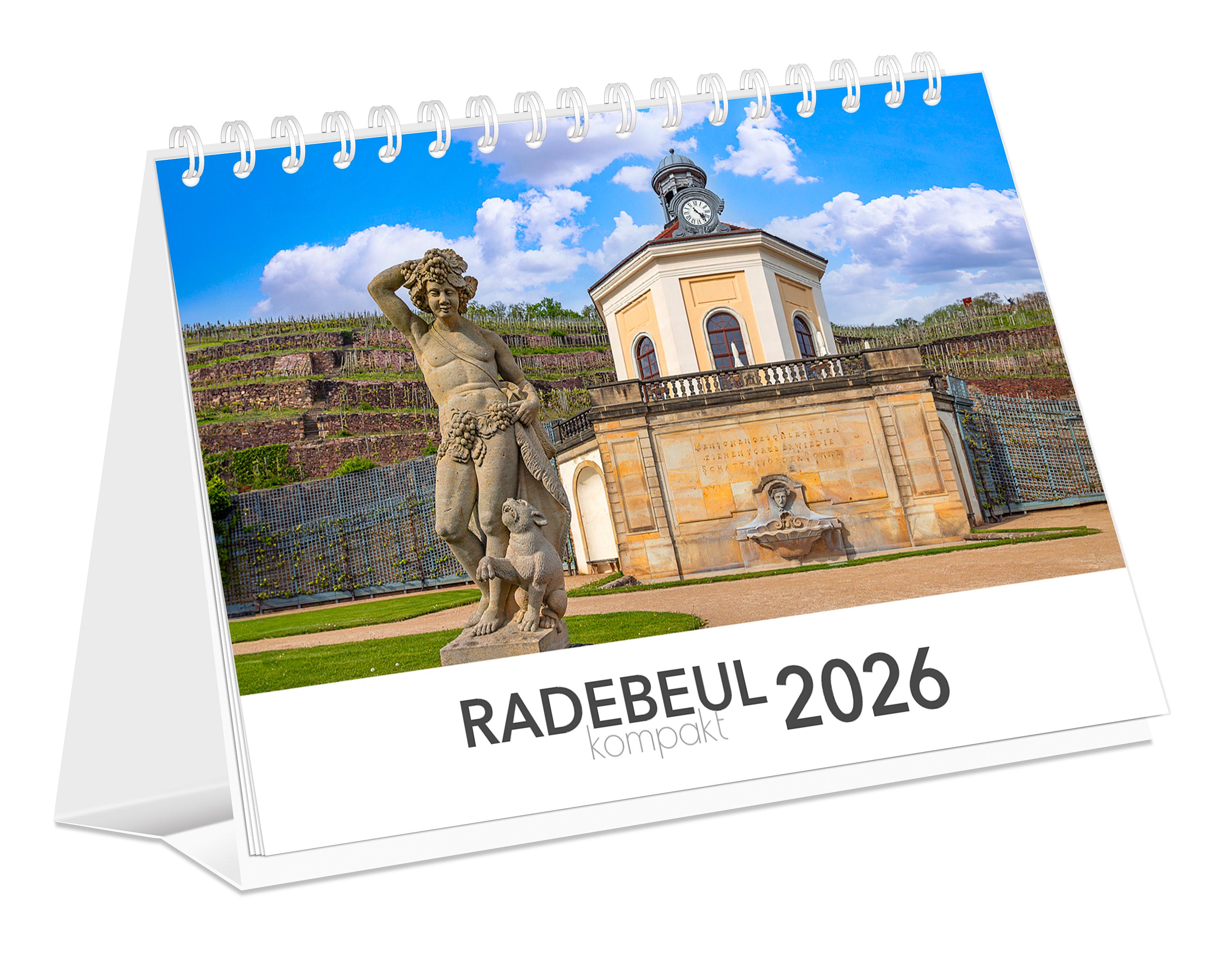 Vorderes Coverbild Radebeul kompakt 2026
