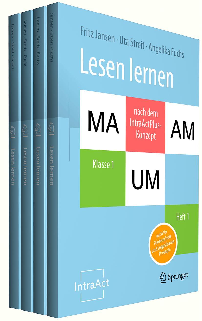Vorderes Coverbild Lesen lernen nach dem IntraActPlus-Konzept