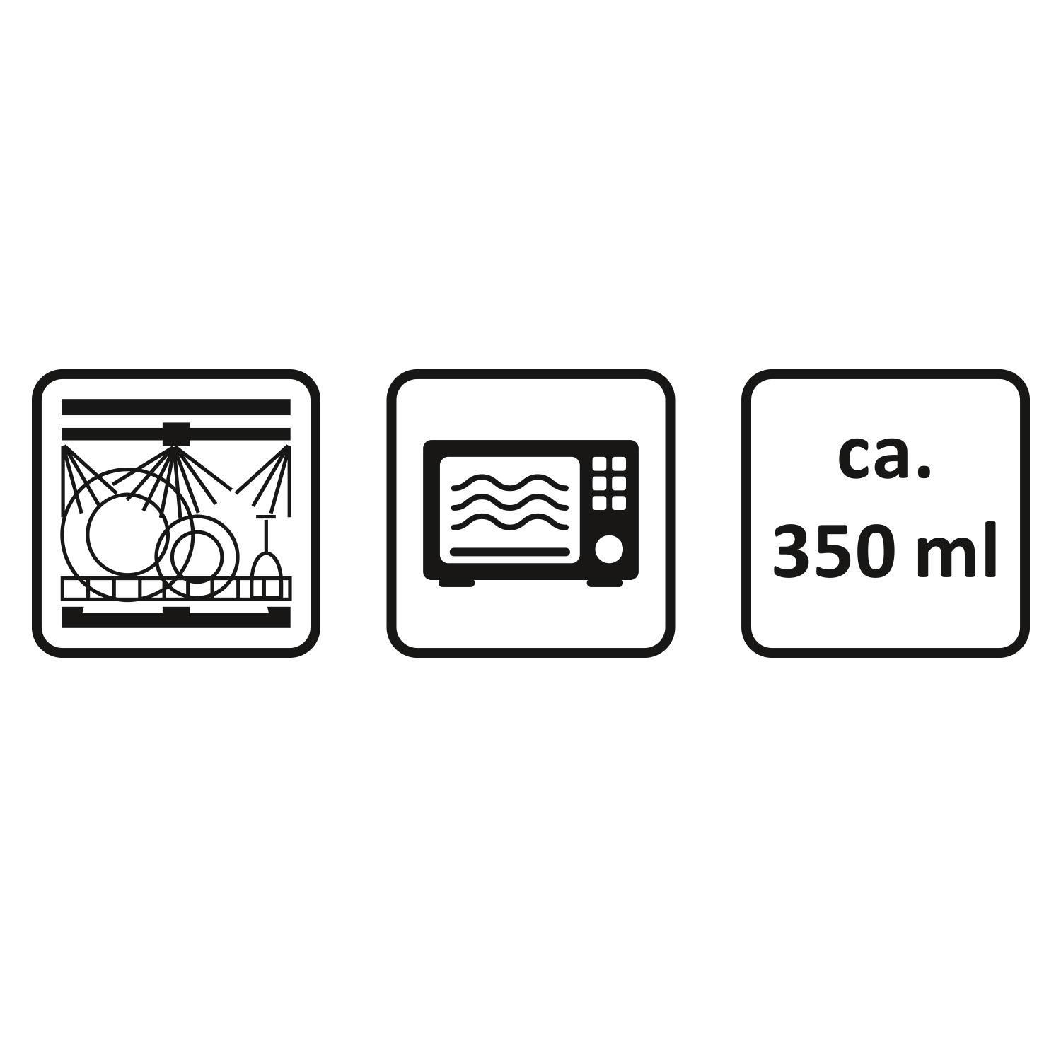 Beispielinhalt (Bild) Tasse mit Motivdruck "Nur zuständig für Trallala und Hopsassa", mit Banderole