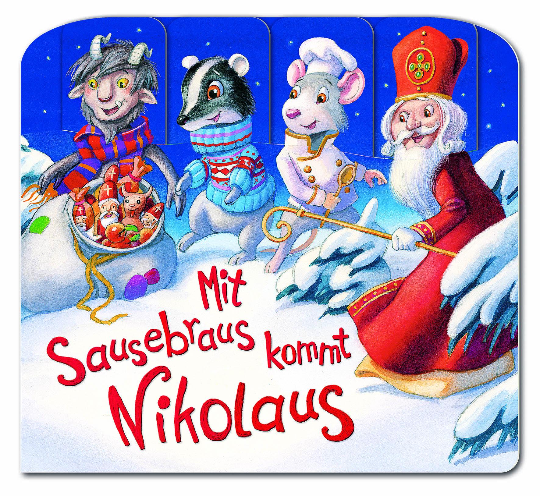 Vorderes Coverbild Mit Sausebraus kommt Nikolaus