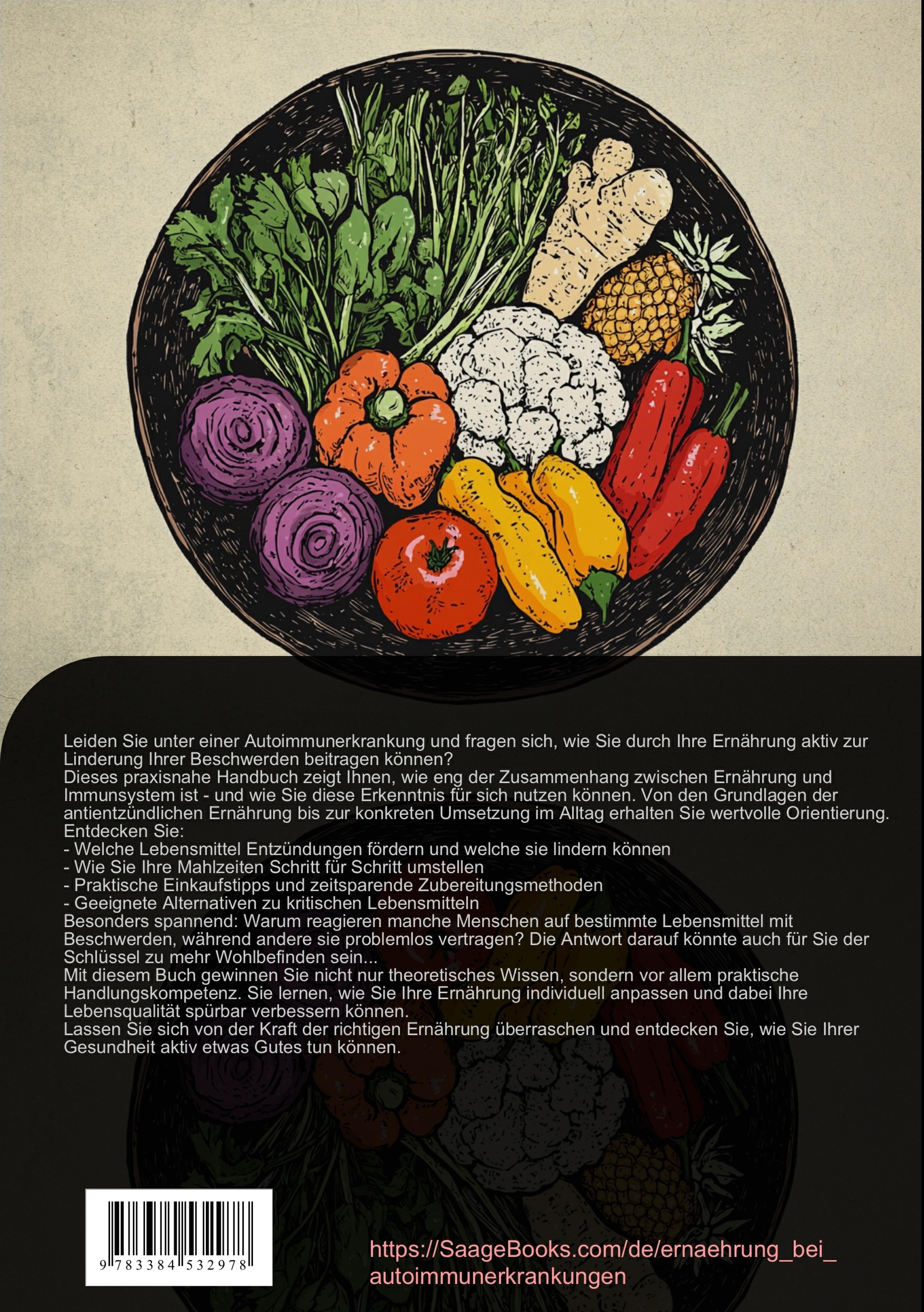 Rückseitencover Autoimmun Ernährung & Ernährungsmedizin: Praktische Hilfe für Autoimmunerkrankungen