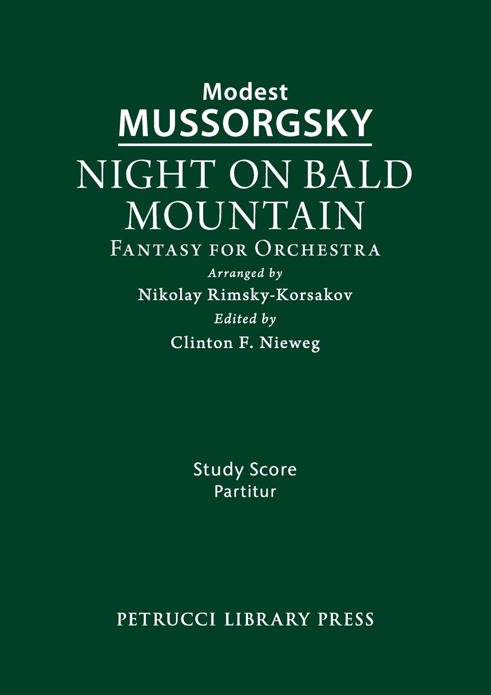 Vorderes Coverbild Night on Bald Mountain