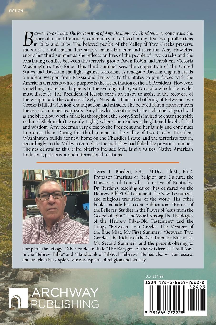 Rückseitencover Between Two Creeks