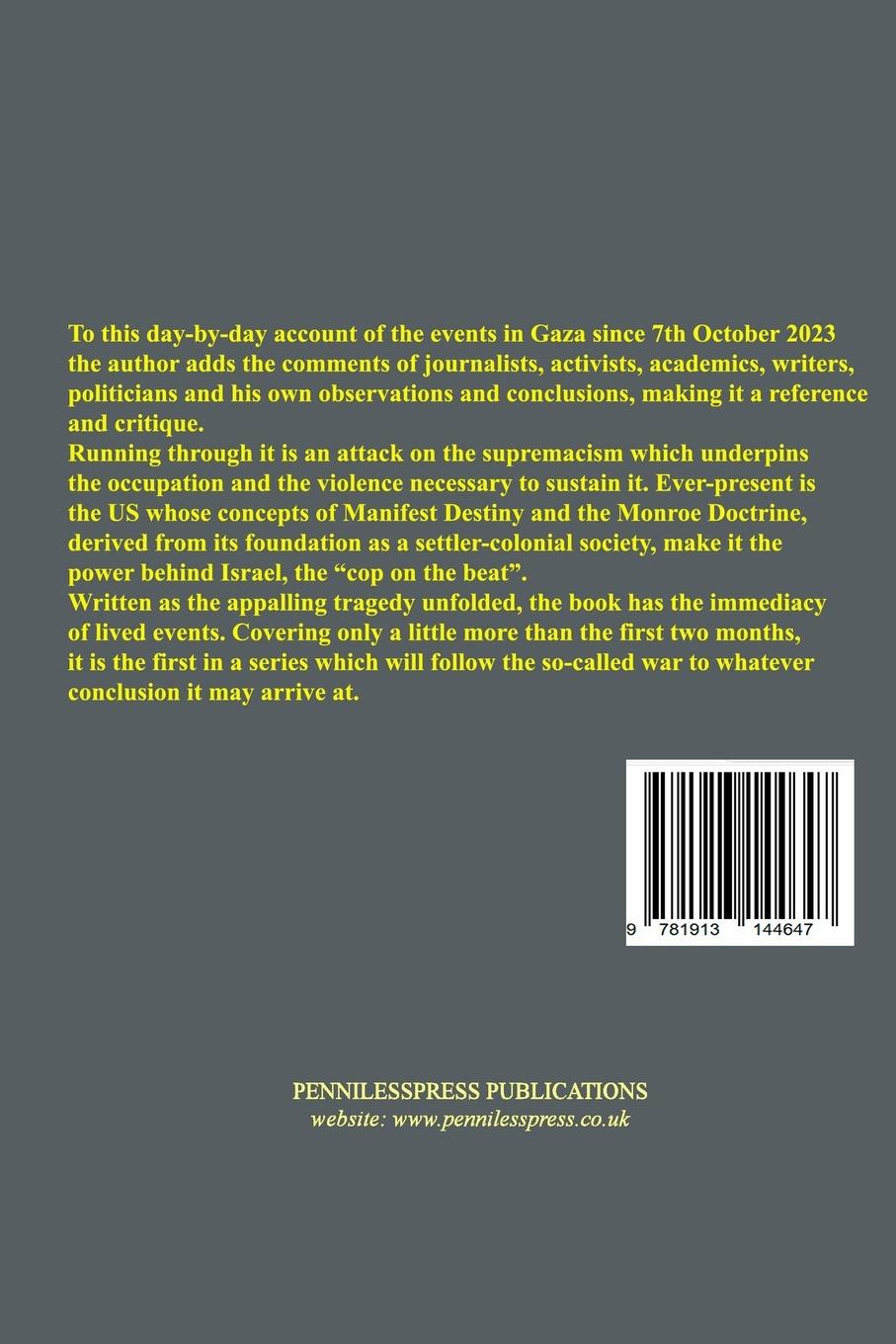 Rückseitencover GAZA