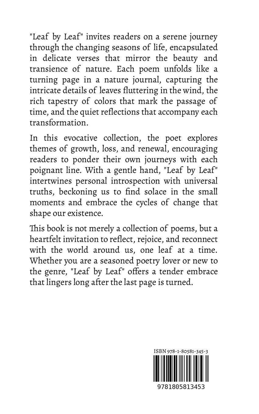 Rückseitencover Leaf by Leaf