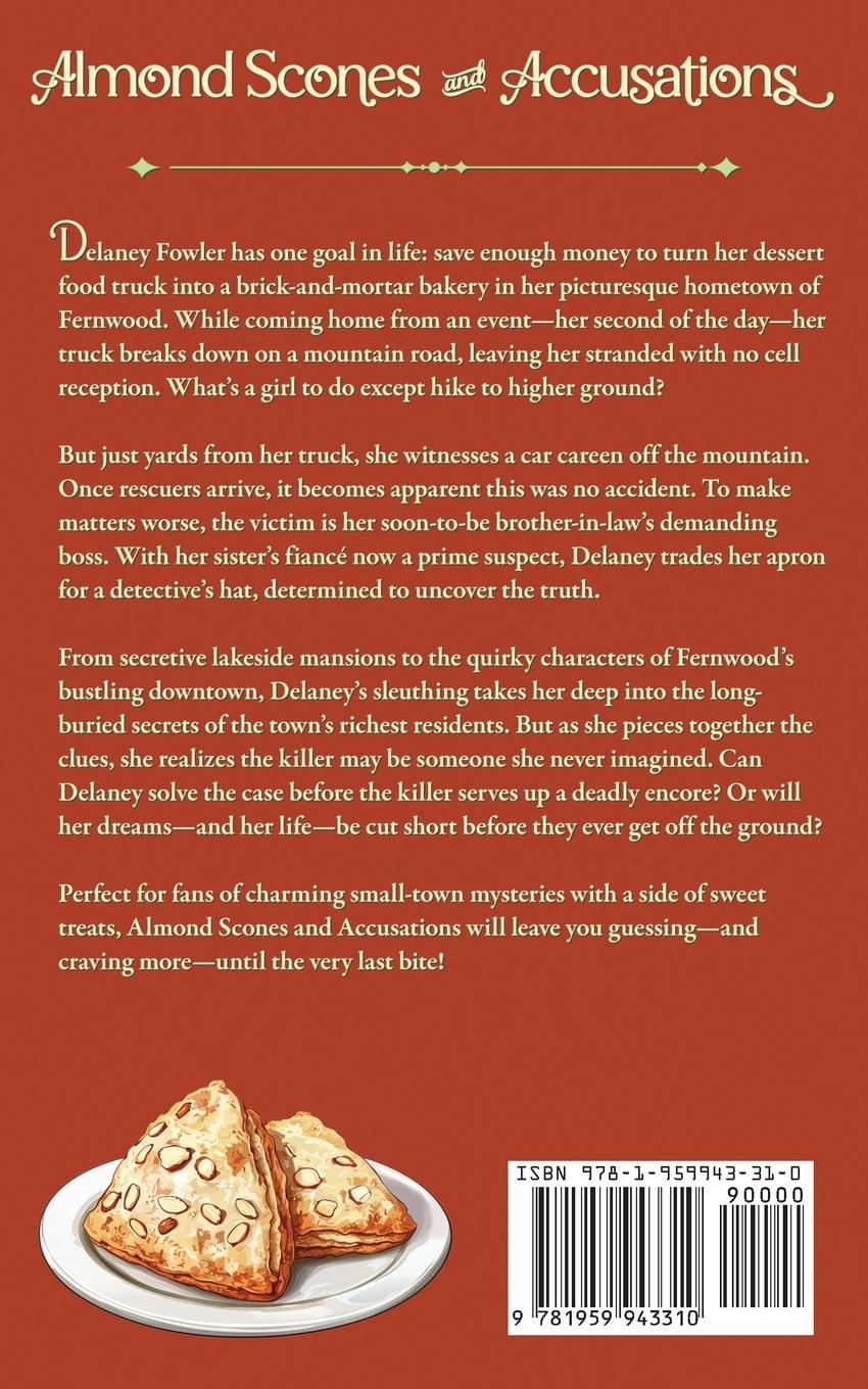 Rückseitencover Almond Scones and Accusations