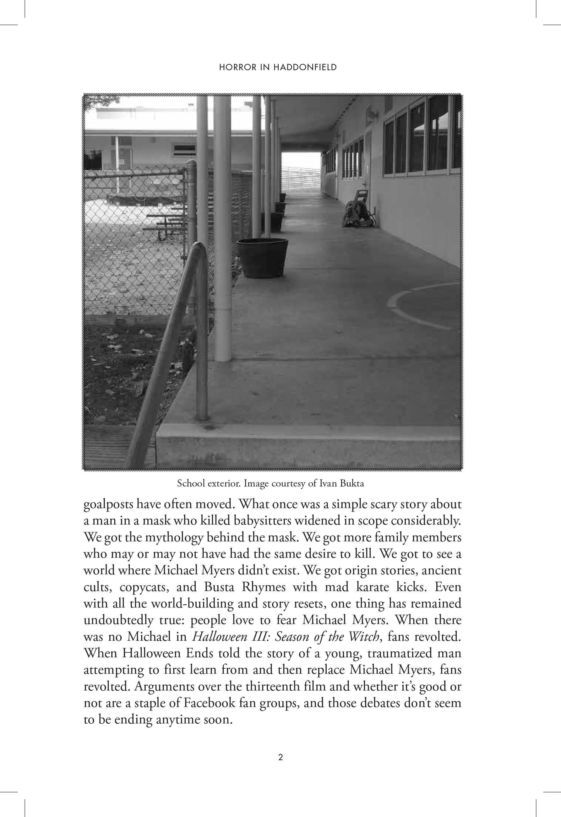 Beispielinhalt (Bild) Horror in Haddonfield