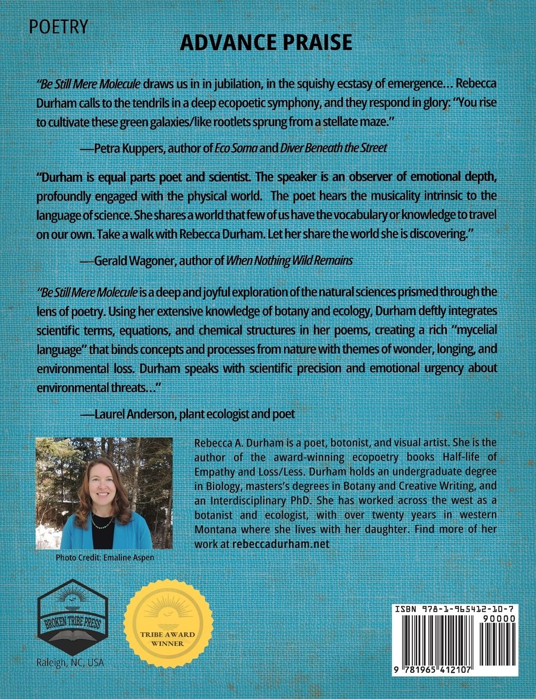 Rückseitencover Be Still Mere Molecule