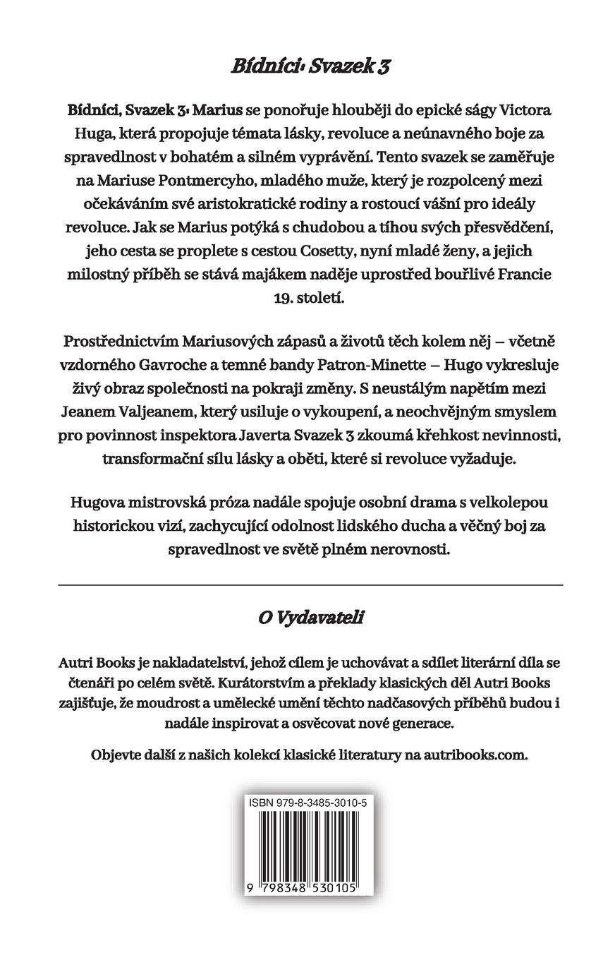 Rückseitencover Bídníci