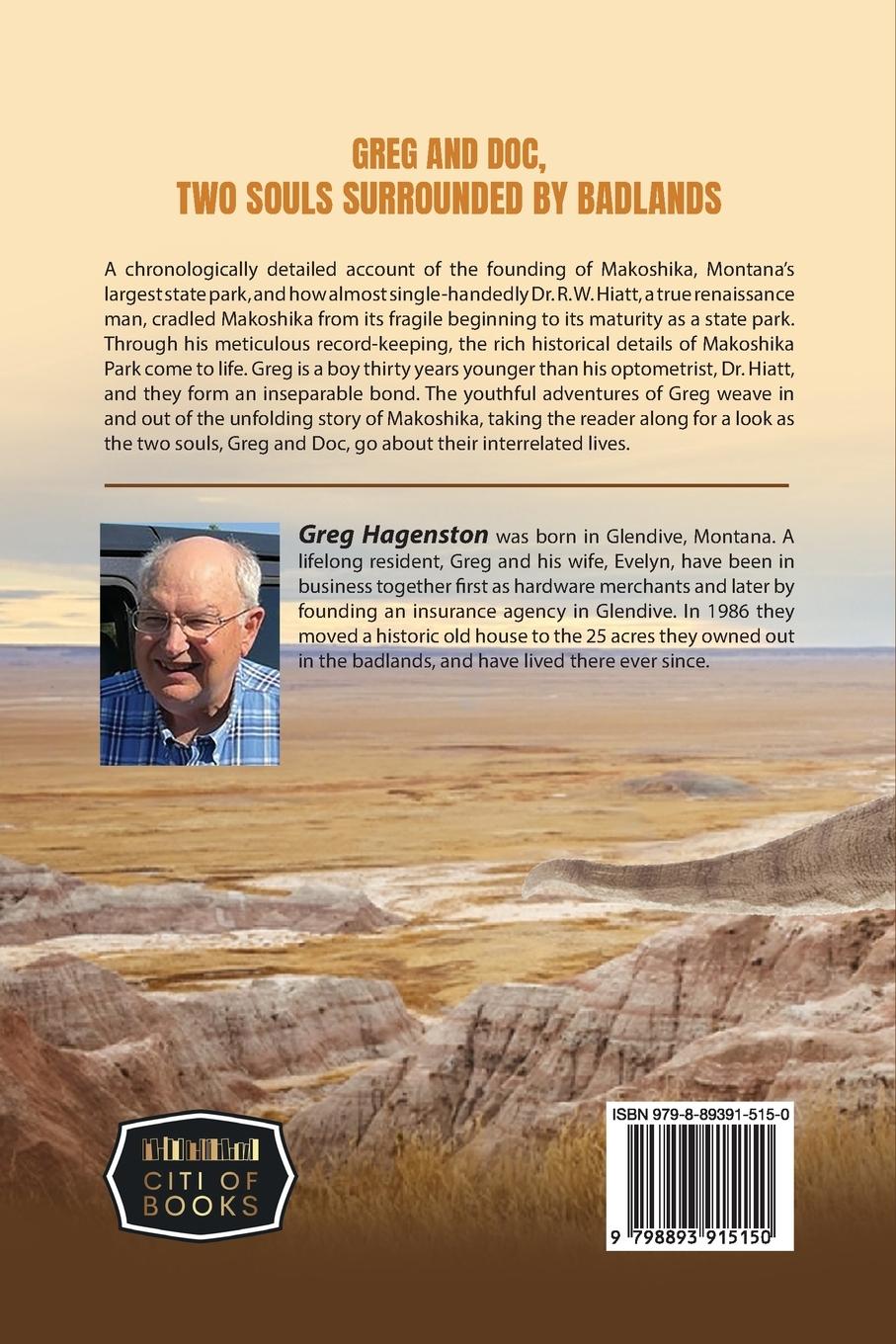 Rückseitencover Greg and Doc, Two Souls Surrounded by Badlands