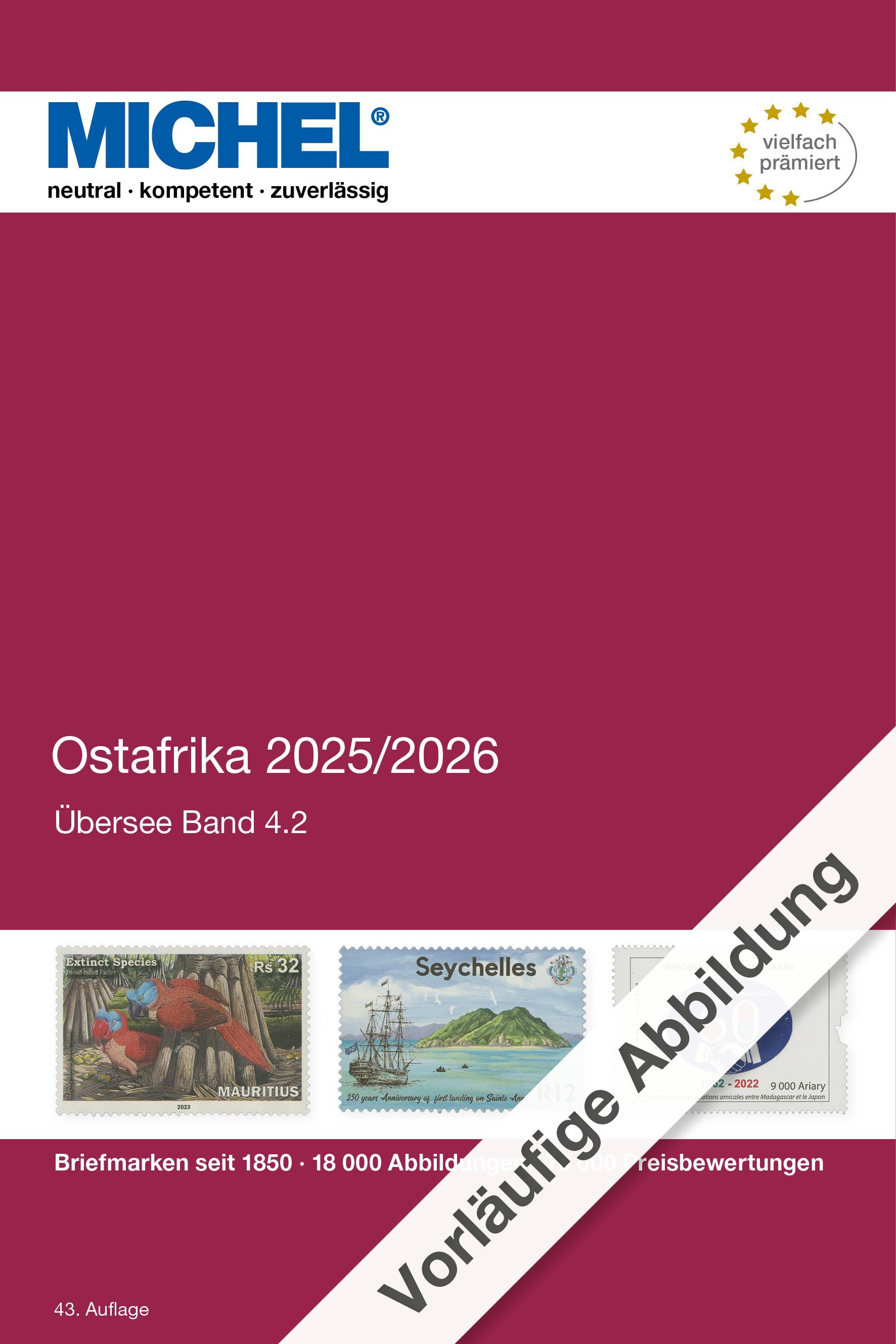 Vorderes Coverbild Ostafrika 2025/2026