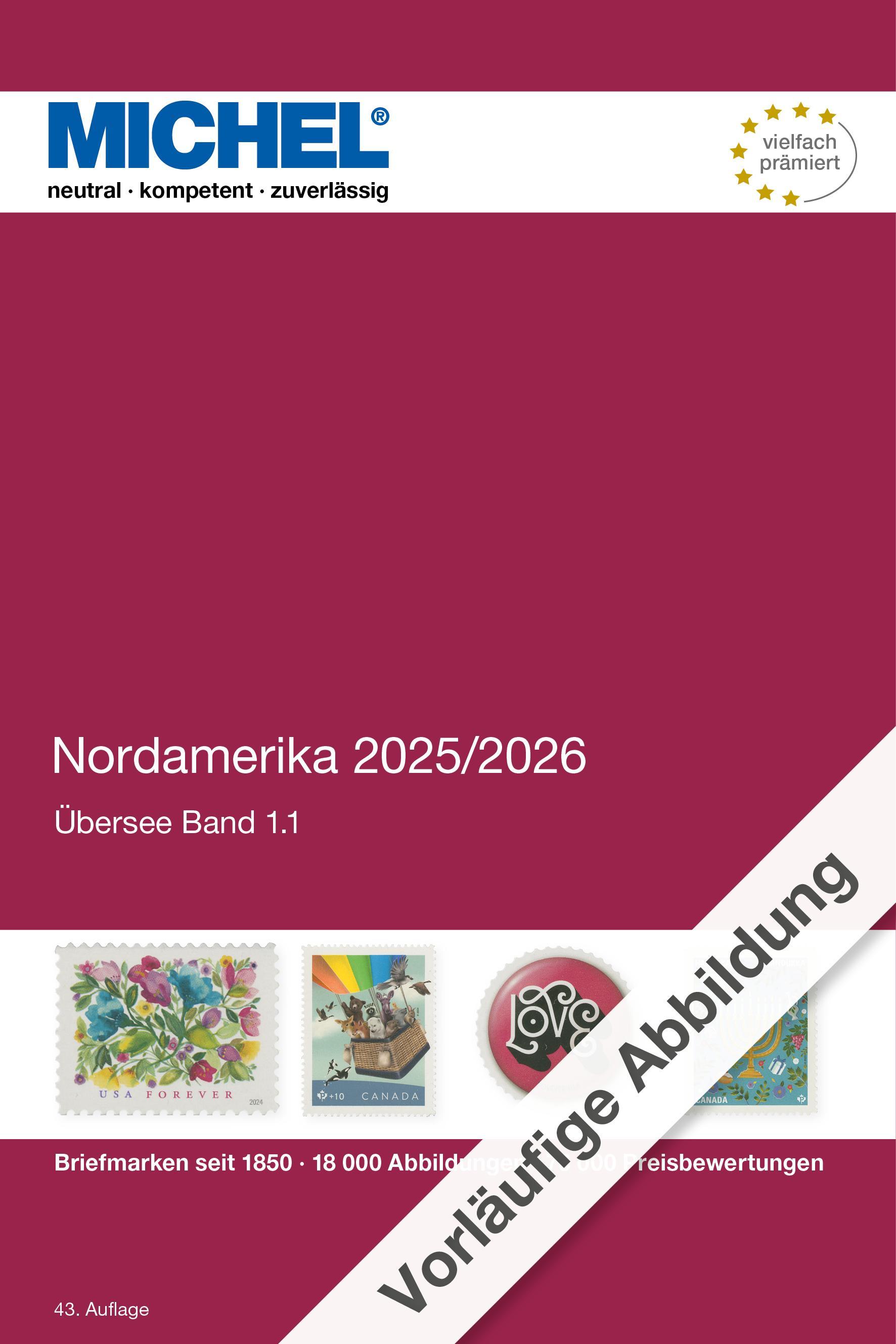 Vorderes Coverbild Nordamerika 2025/2026