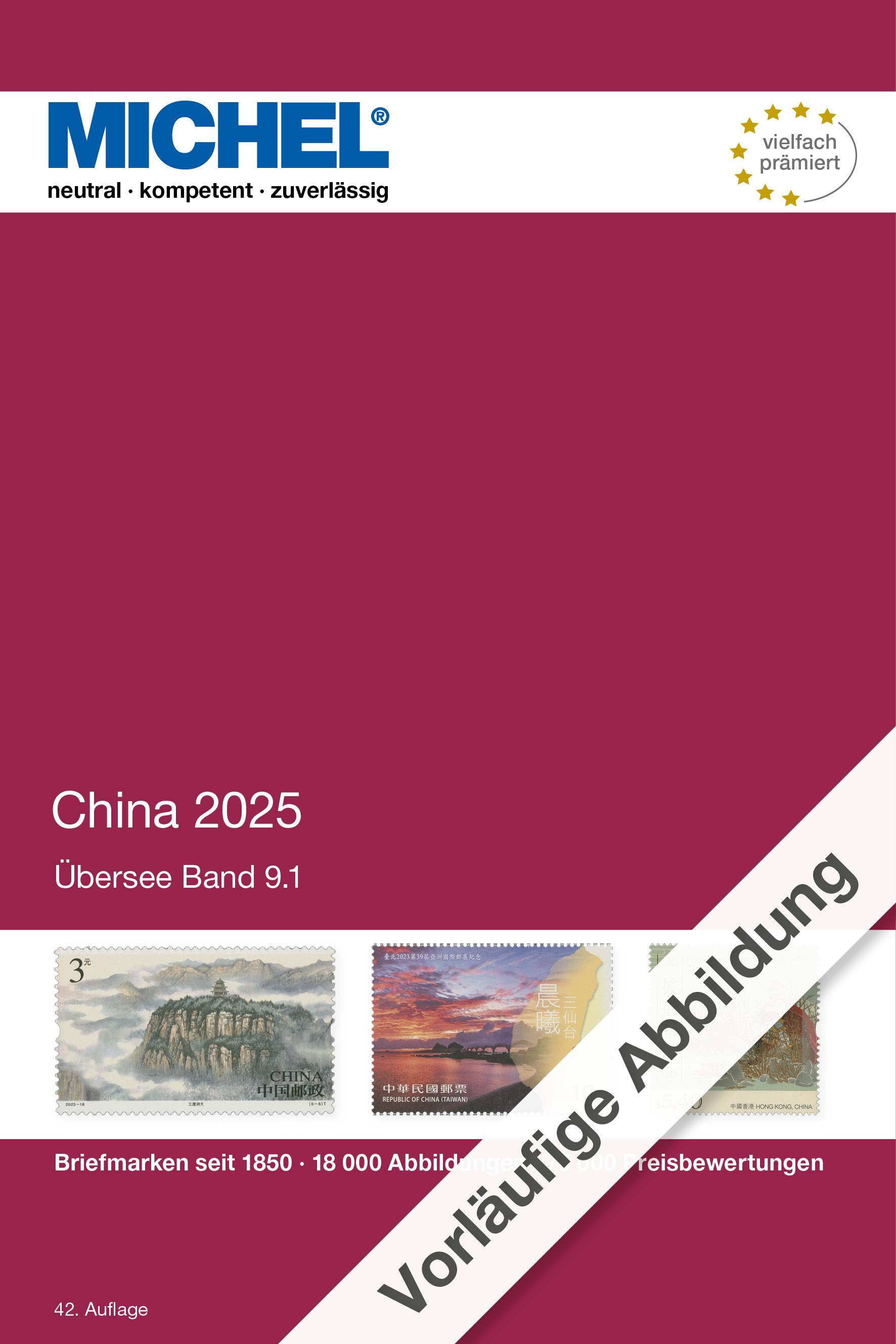 Vorderes Coverbild China und Mongolei 2025