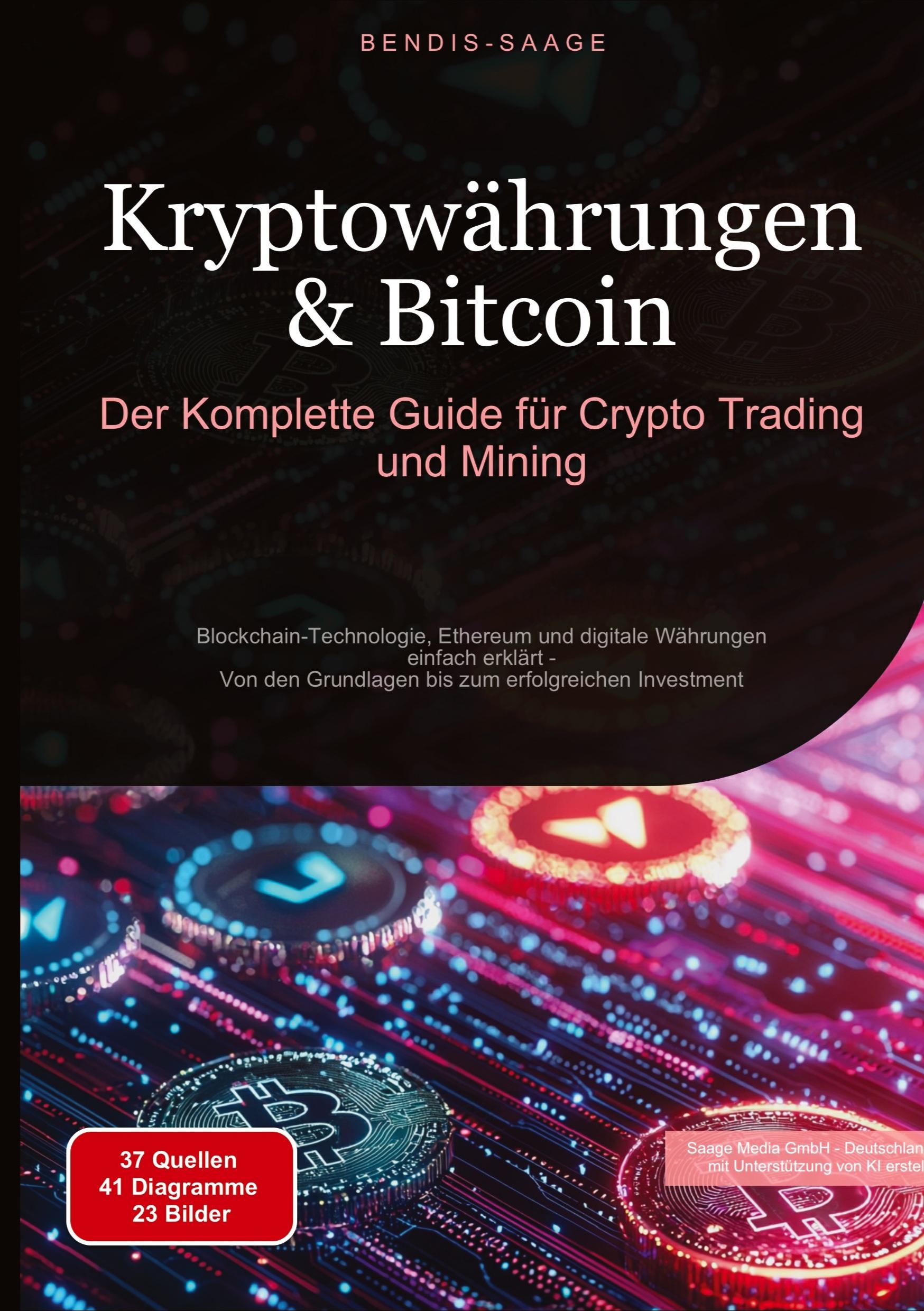 Vorderes Coverbild Kryptowährungen & Bitcoin: Der Komplette Guide für Crypto Trading und Mining