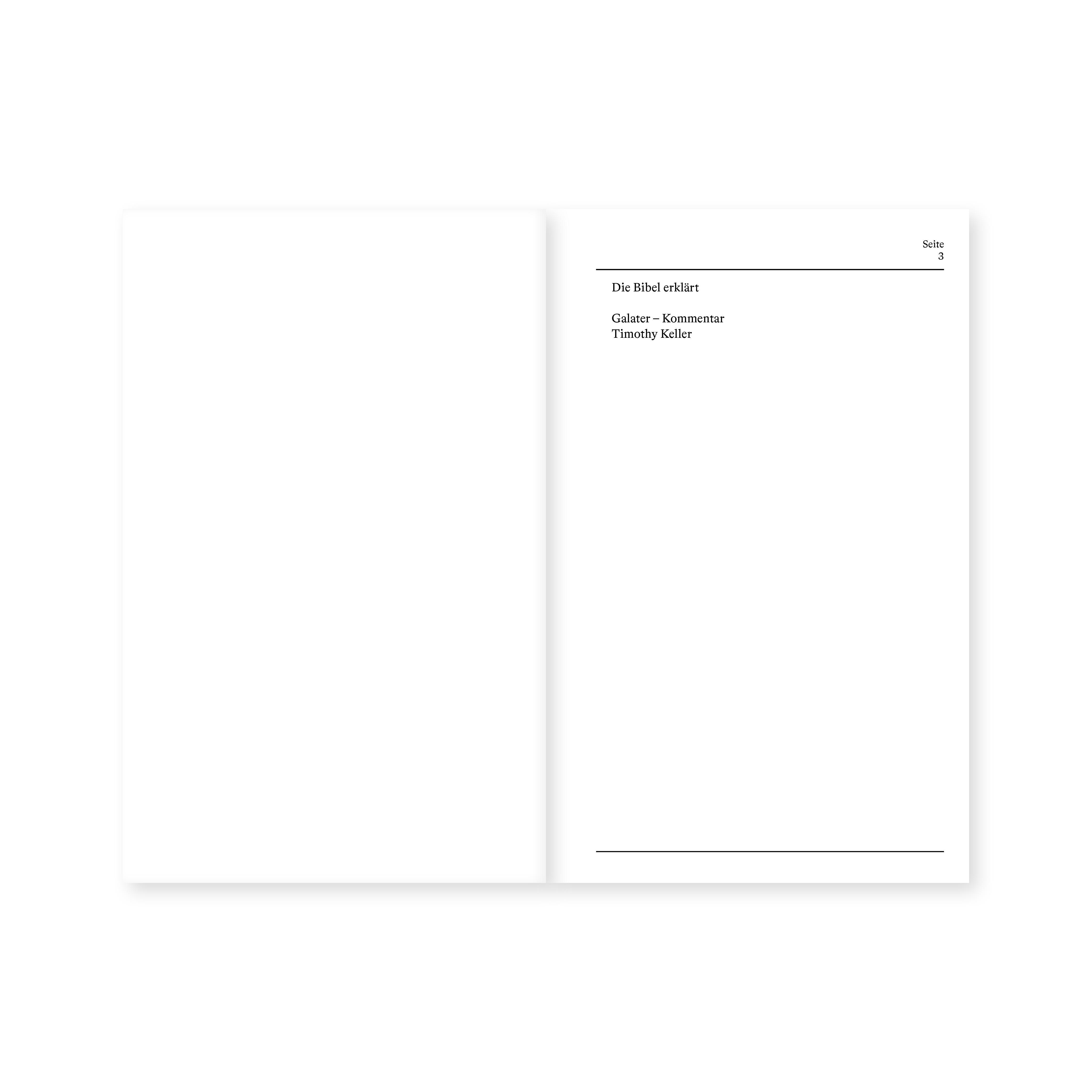 Beispielinhalt (Bild) Galater | Kommentar (Die Bibel erklärt)