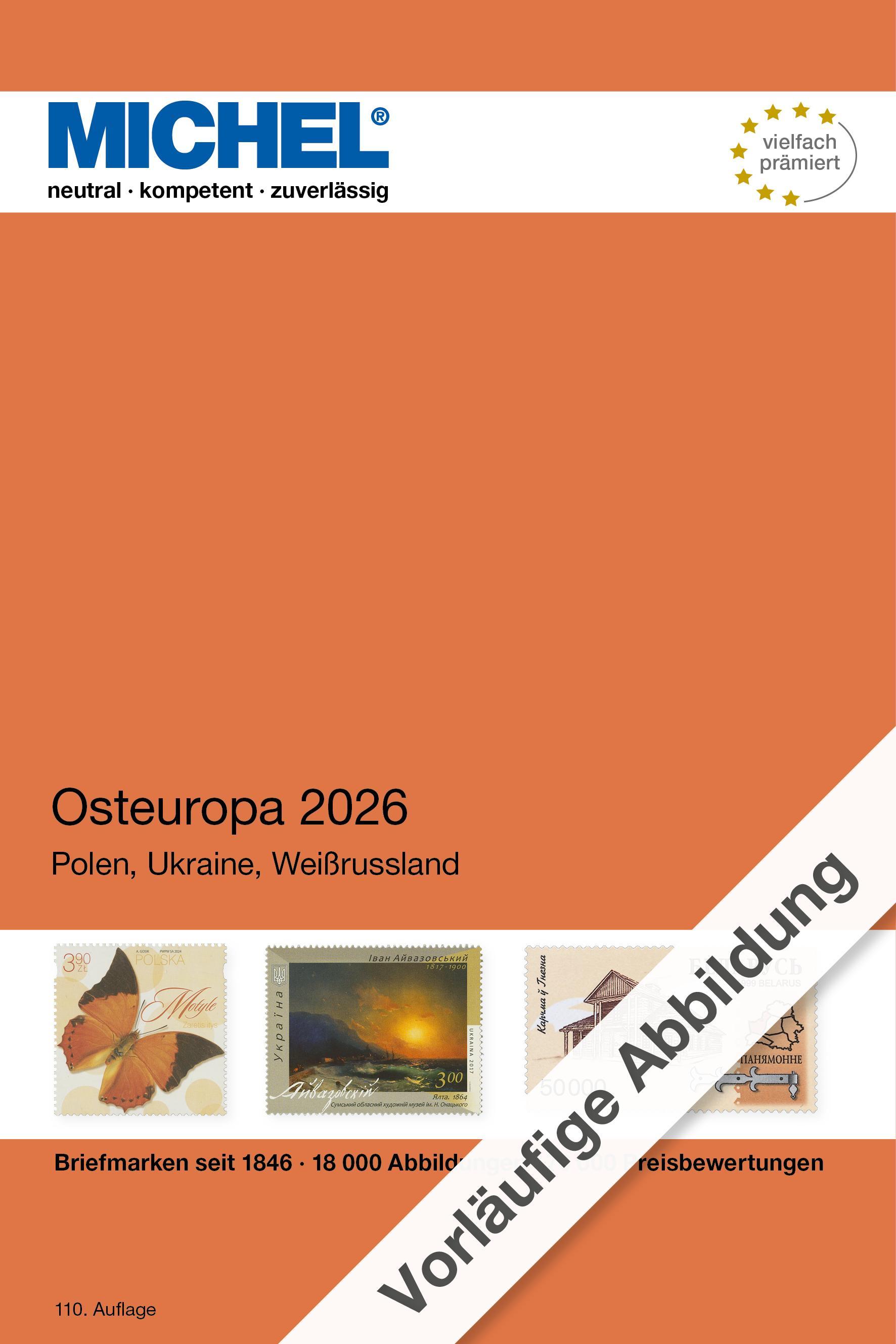 Vorderes Coverbild Osteuropa 2025/2026