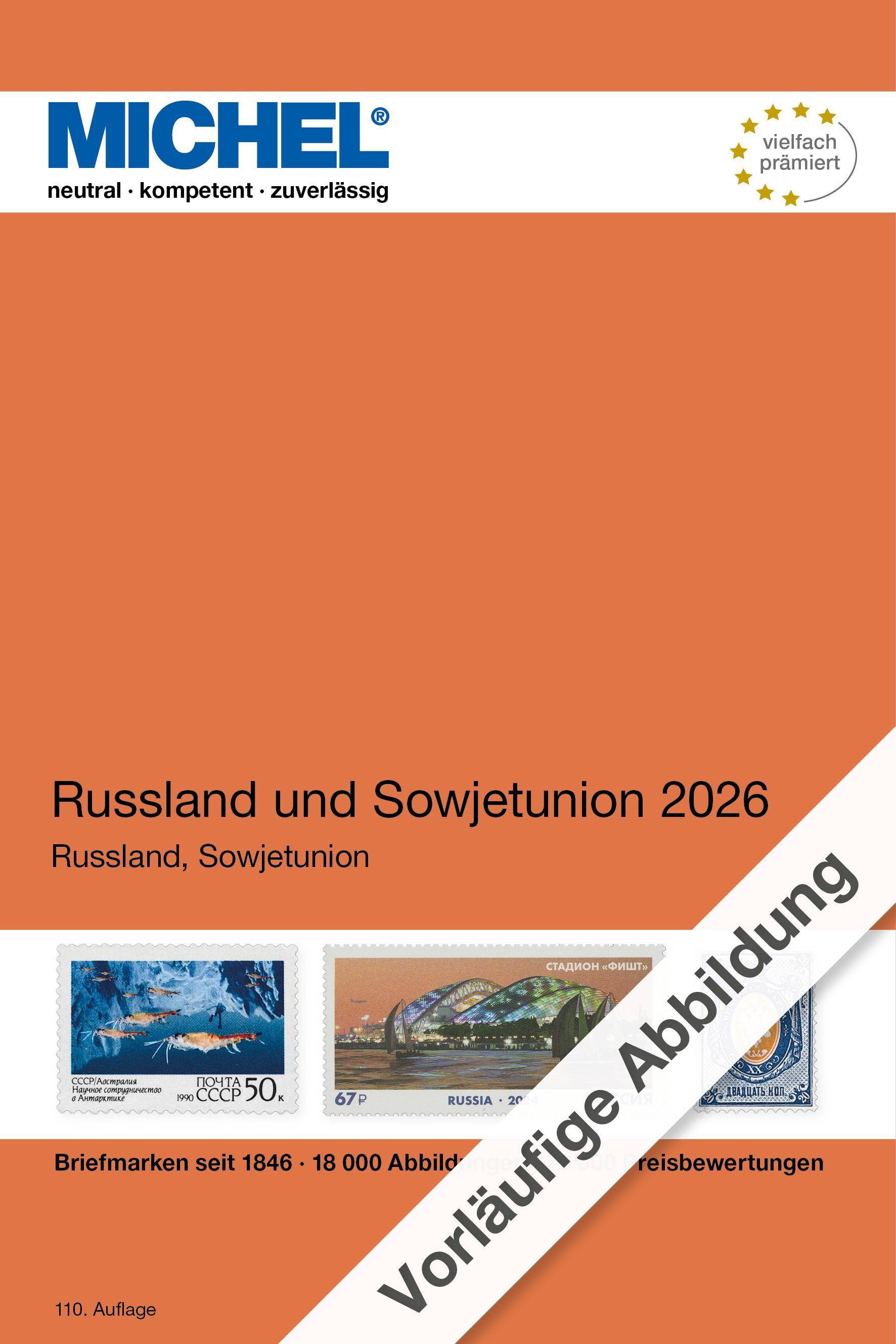 Vorderes Coverbild Russland und Sowjetunion 2025/2026