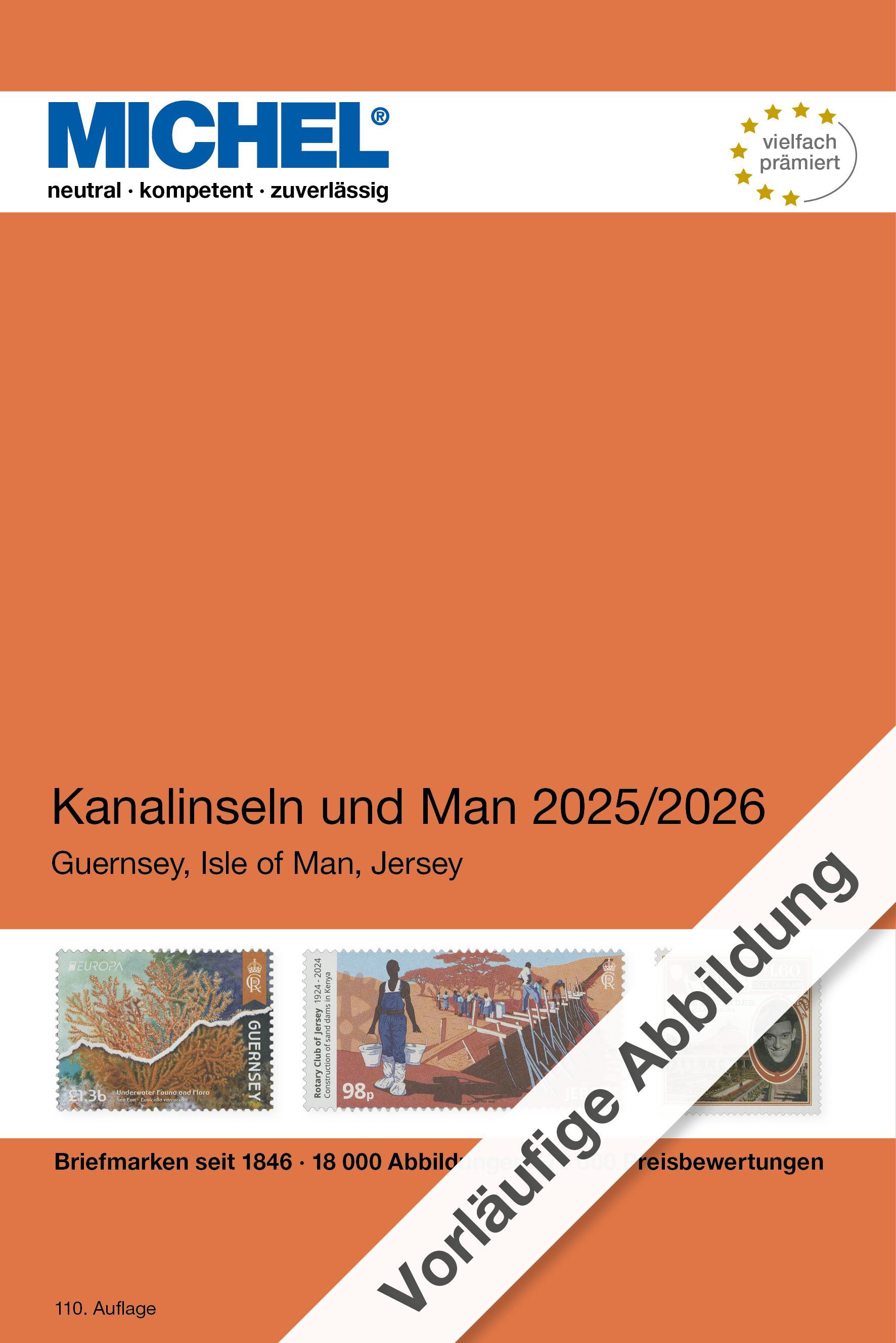 Vorderes Coverbild Kanalinseln und Man 2025/2026
