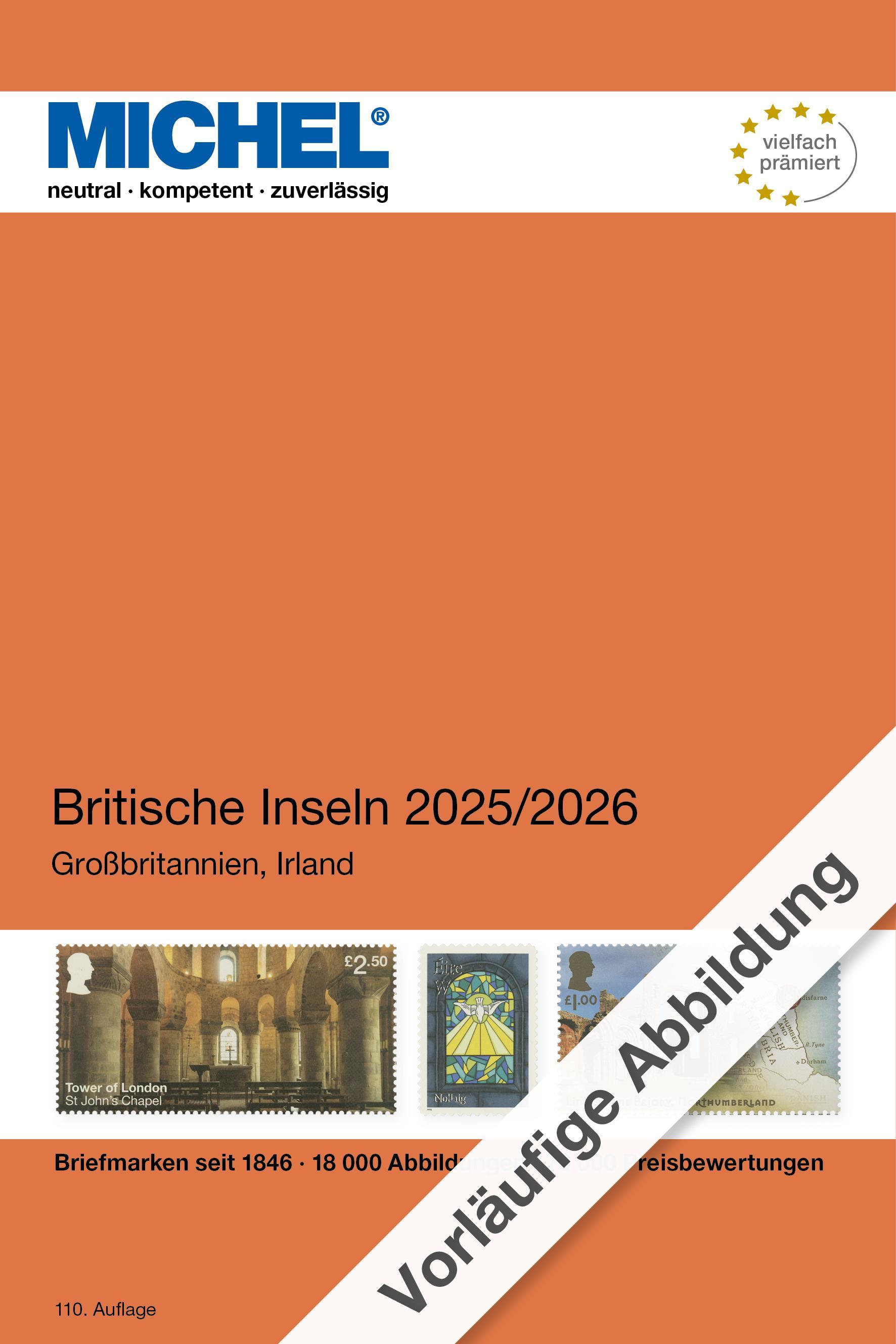 Vorderes Coverbild Britische Inseln 2025/2026