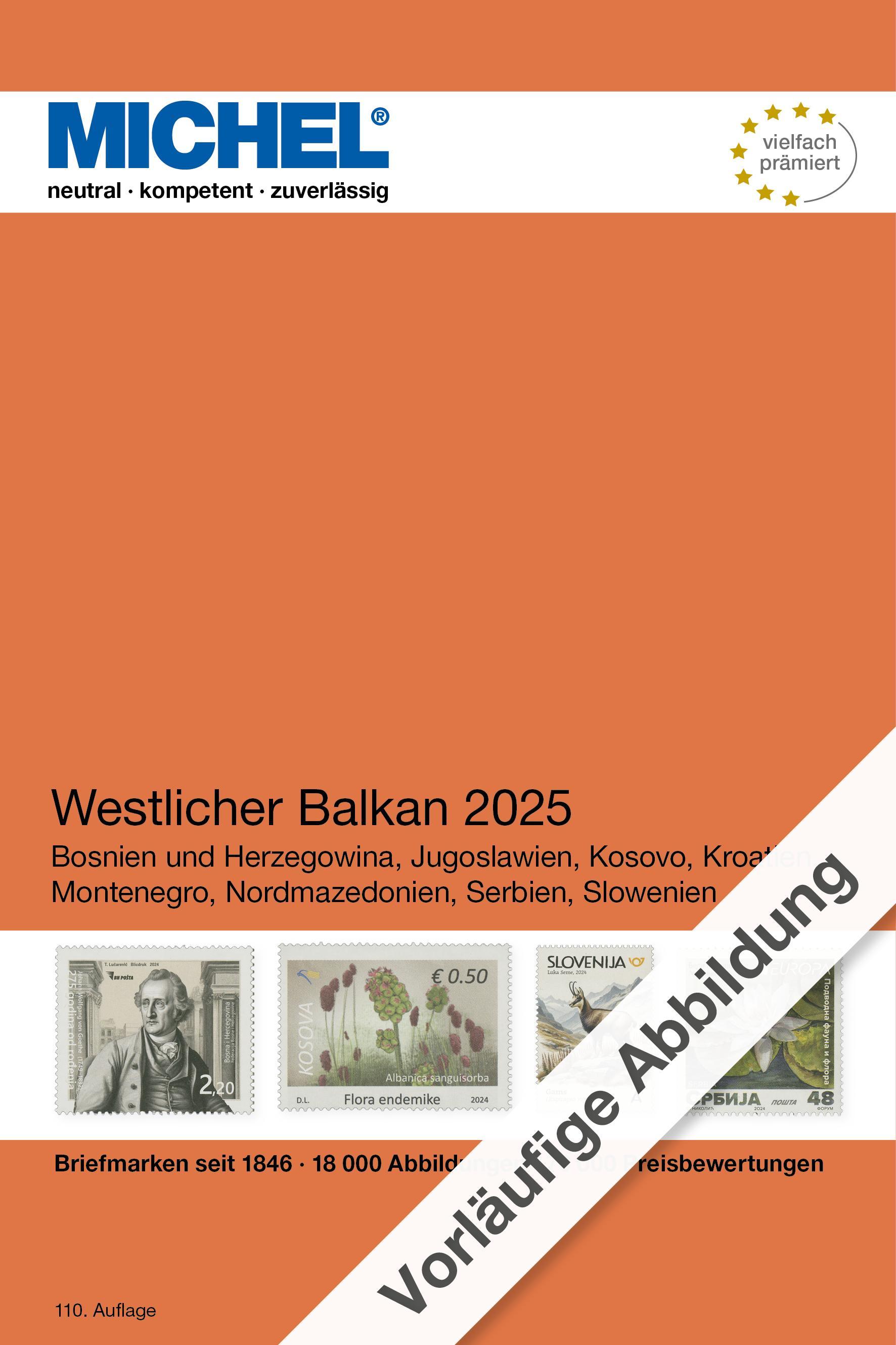 Vorderes Coverbild Westlicher Balkan 2025