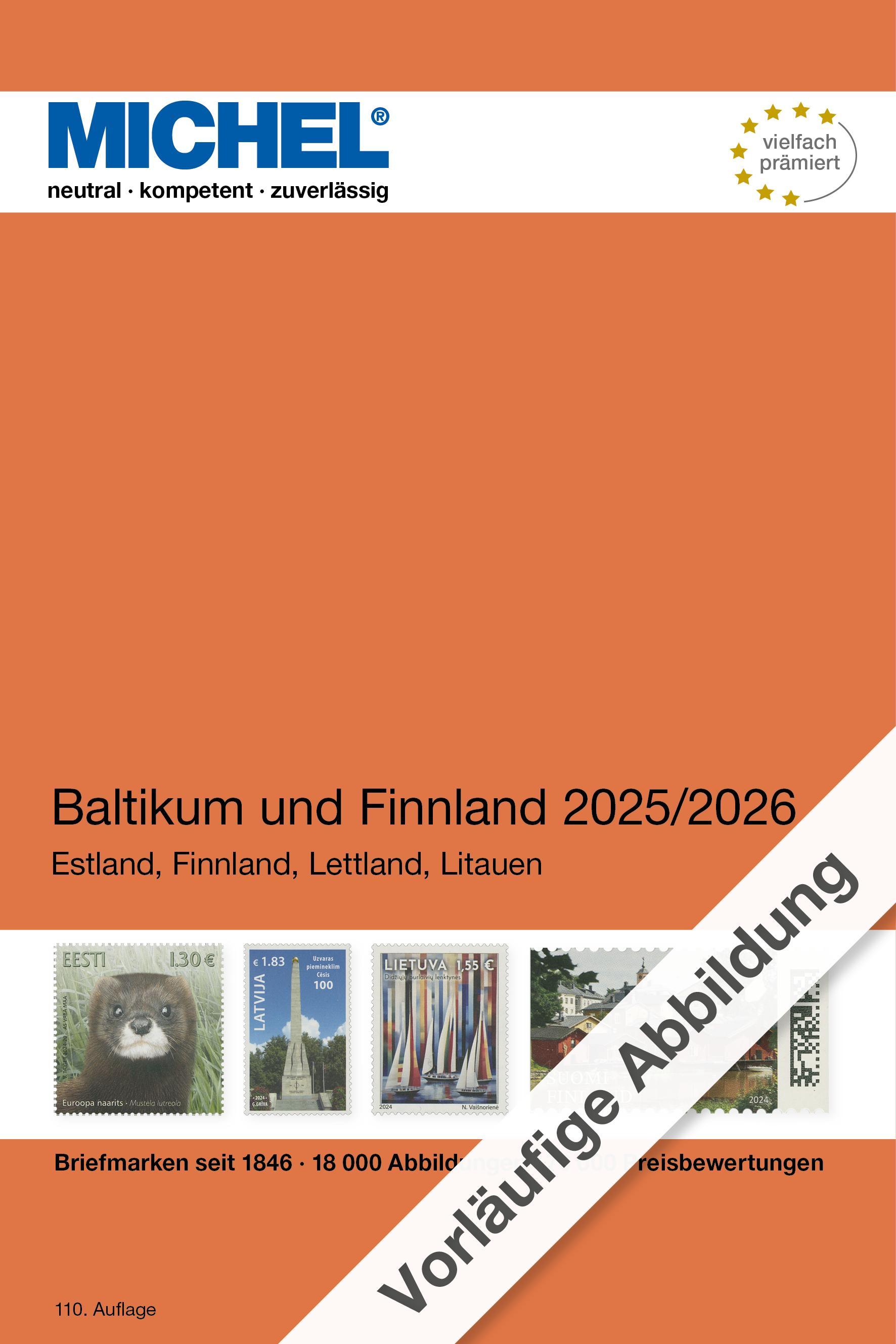 Vorderes Coverbild Baltikum und Finnland 2025/2026