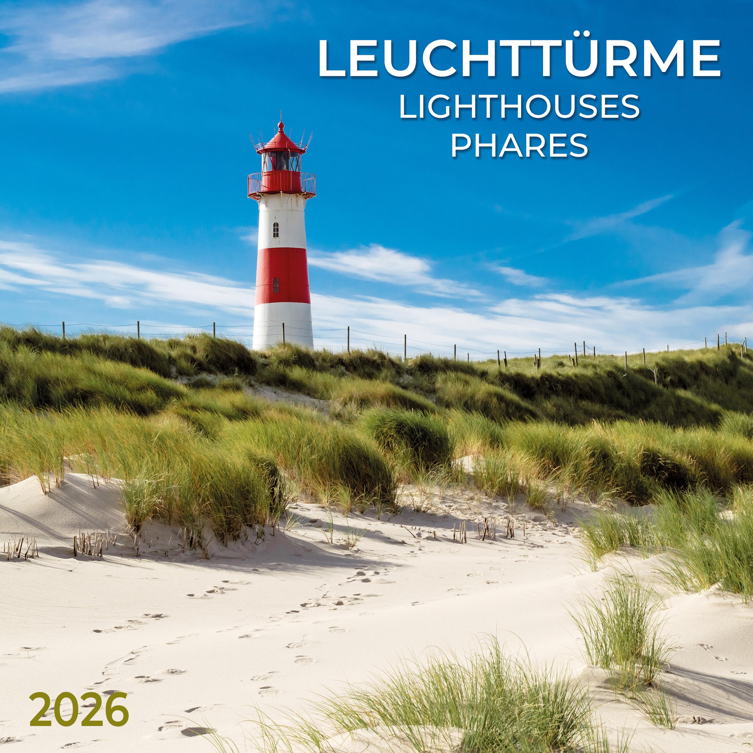 Vorderes Coverbild Leuchttürme 2026