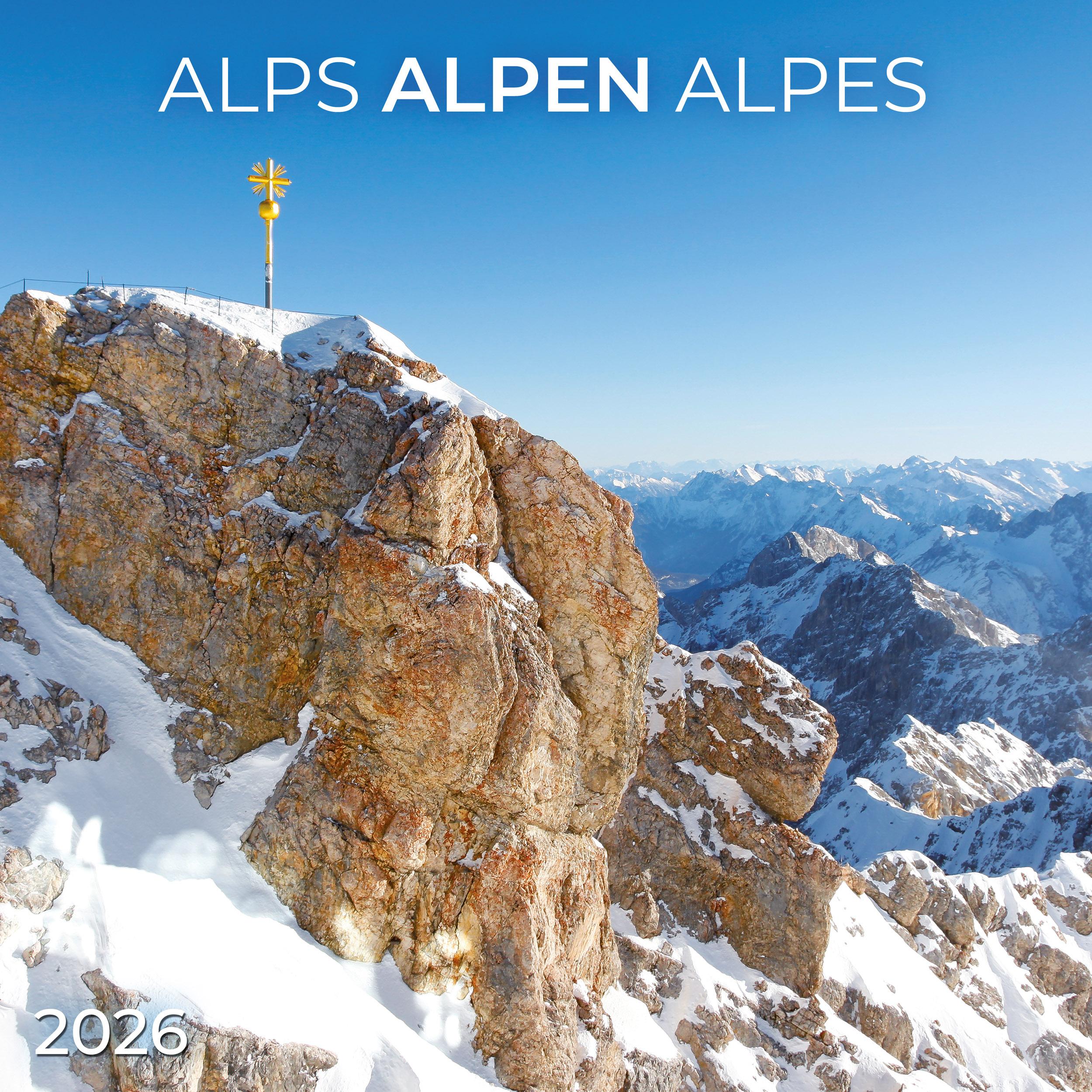 Vorderes Coverbild Alpen 2026