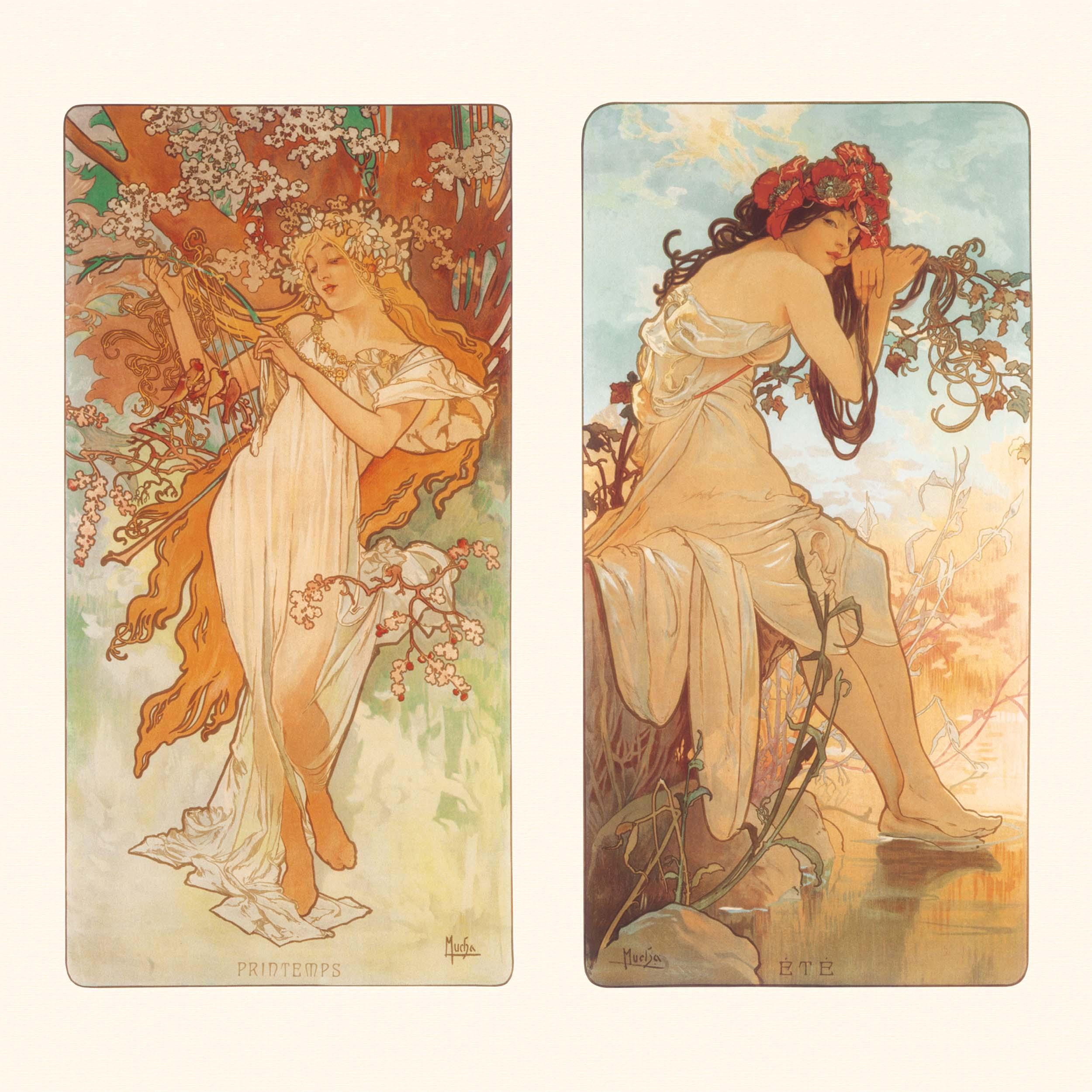 Beispielinhalt (Bild) Alphonse Mucha - Poster Art 2026