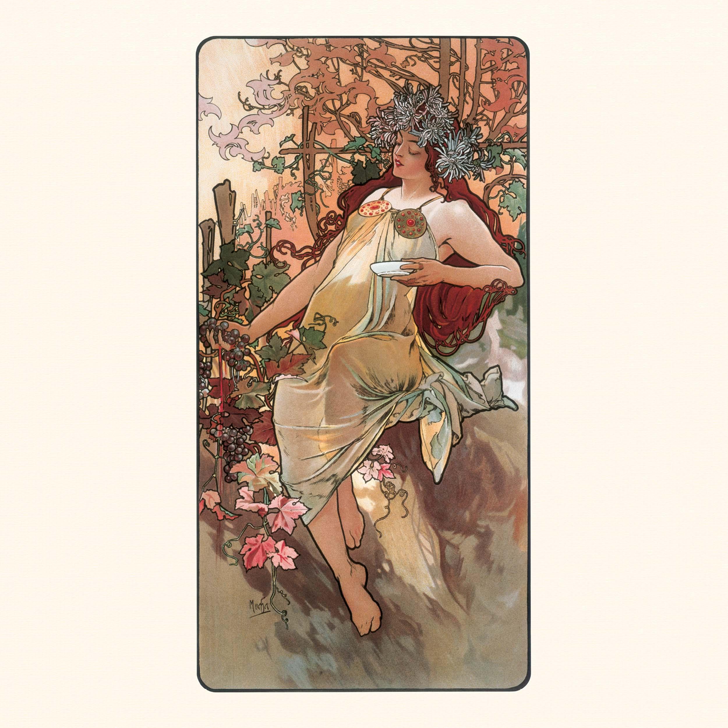 Beispielinhalt (Bild) Alphonse Mucha - Poster Art 2026