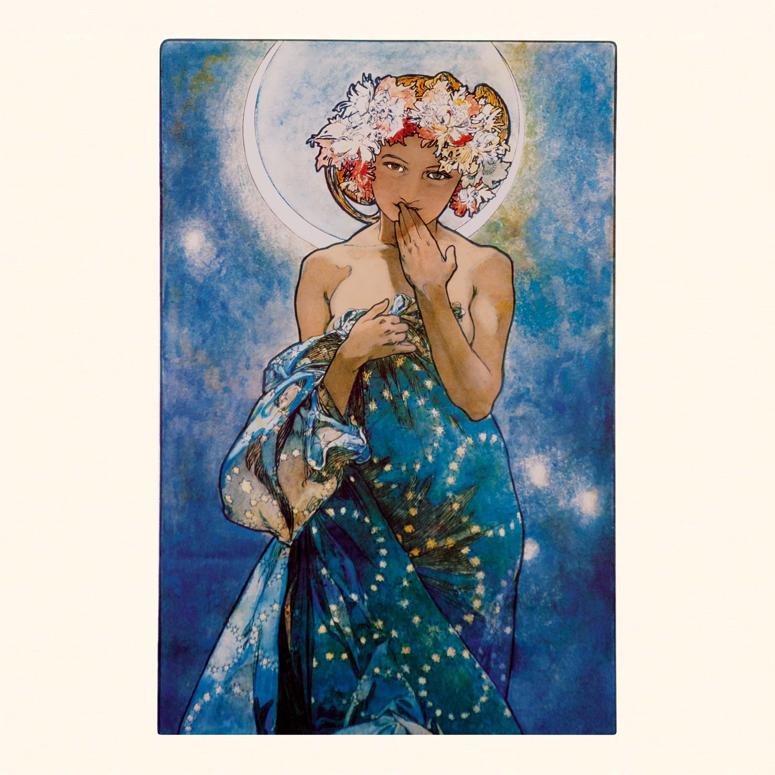 Beispielinhalt (Bild) Alphonse Mucha - Poster Art 2026