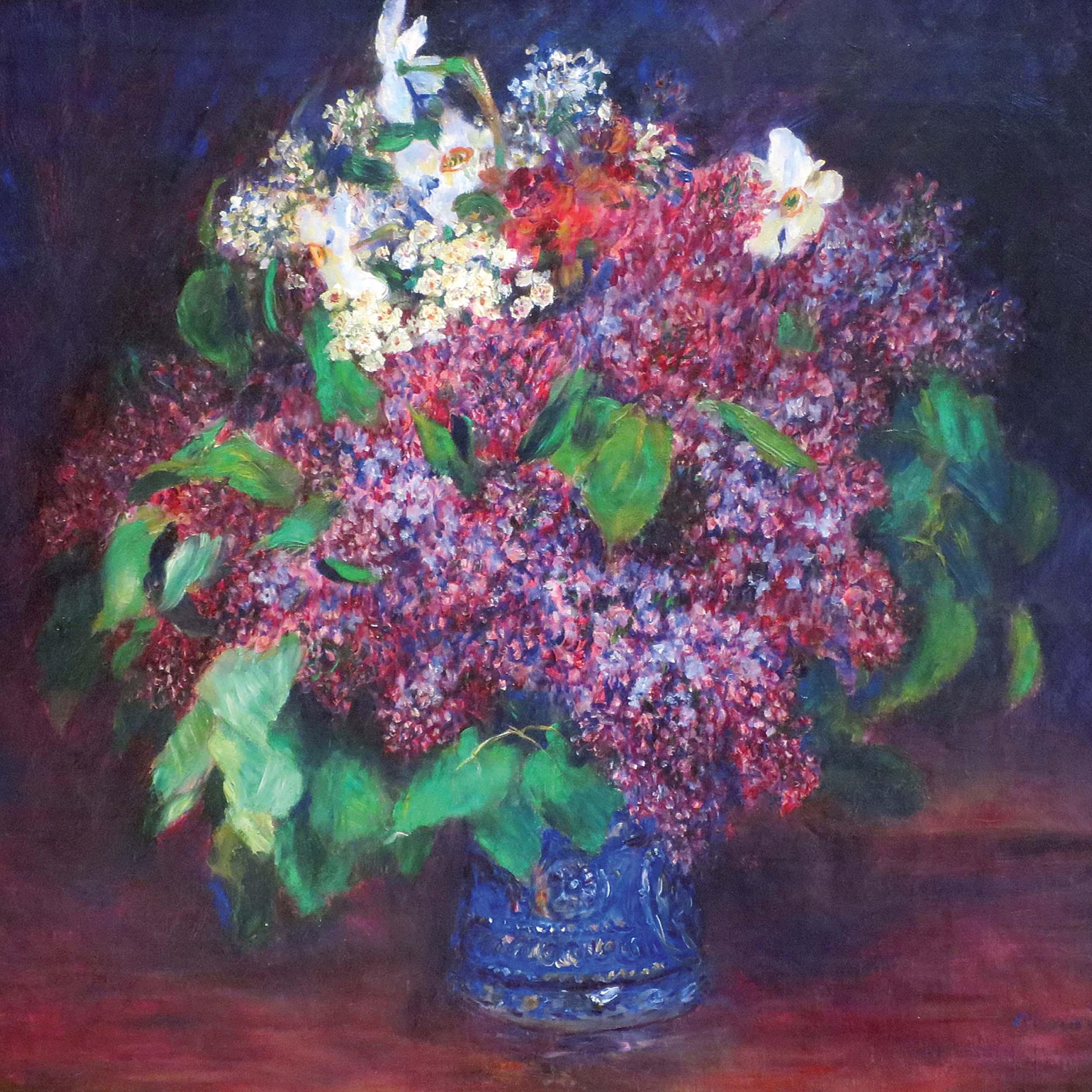Beispielinhalt (Bild) Renoir - Flowers still Life 2026
