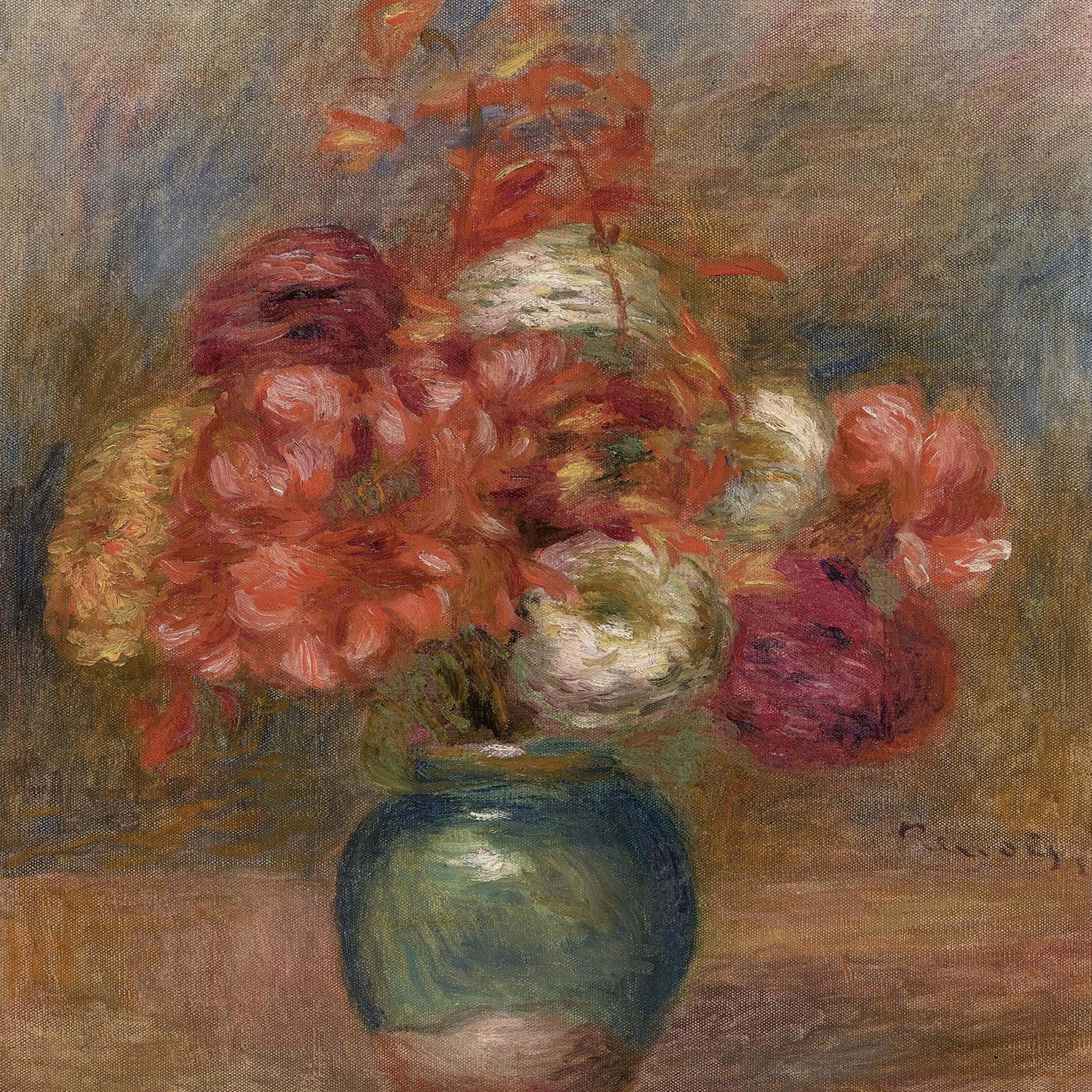 Beispielinhalt (Bild) Renoir - Flowers still Life 2026