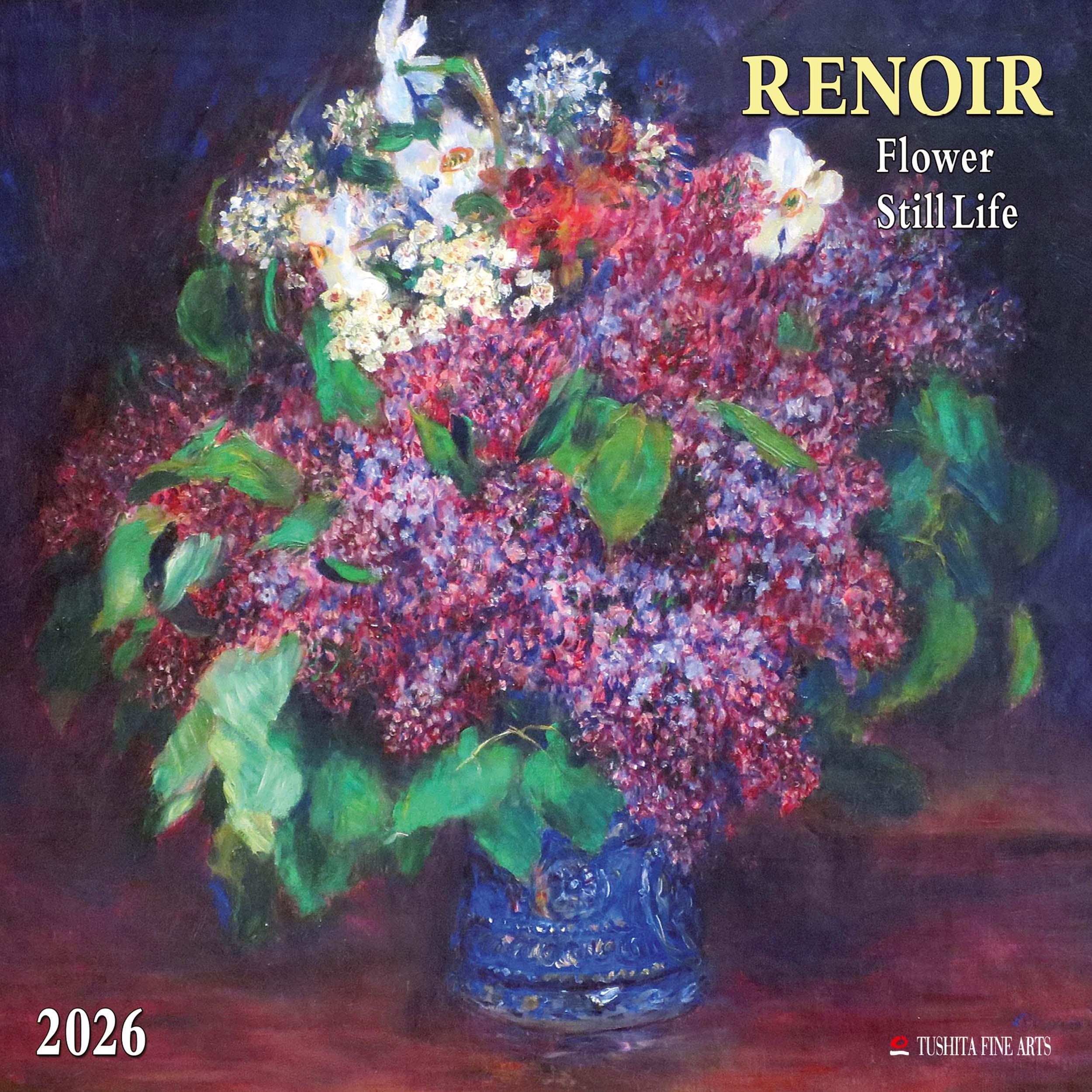 Vorderes Coverbild Renoir - Flowers still Life 2026