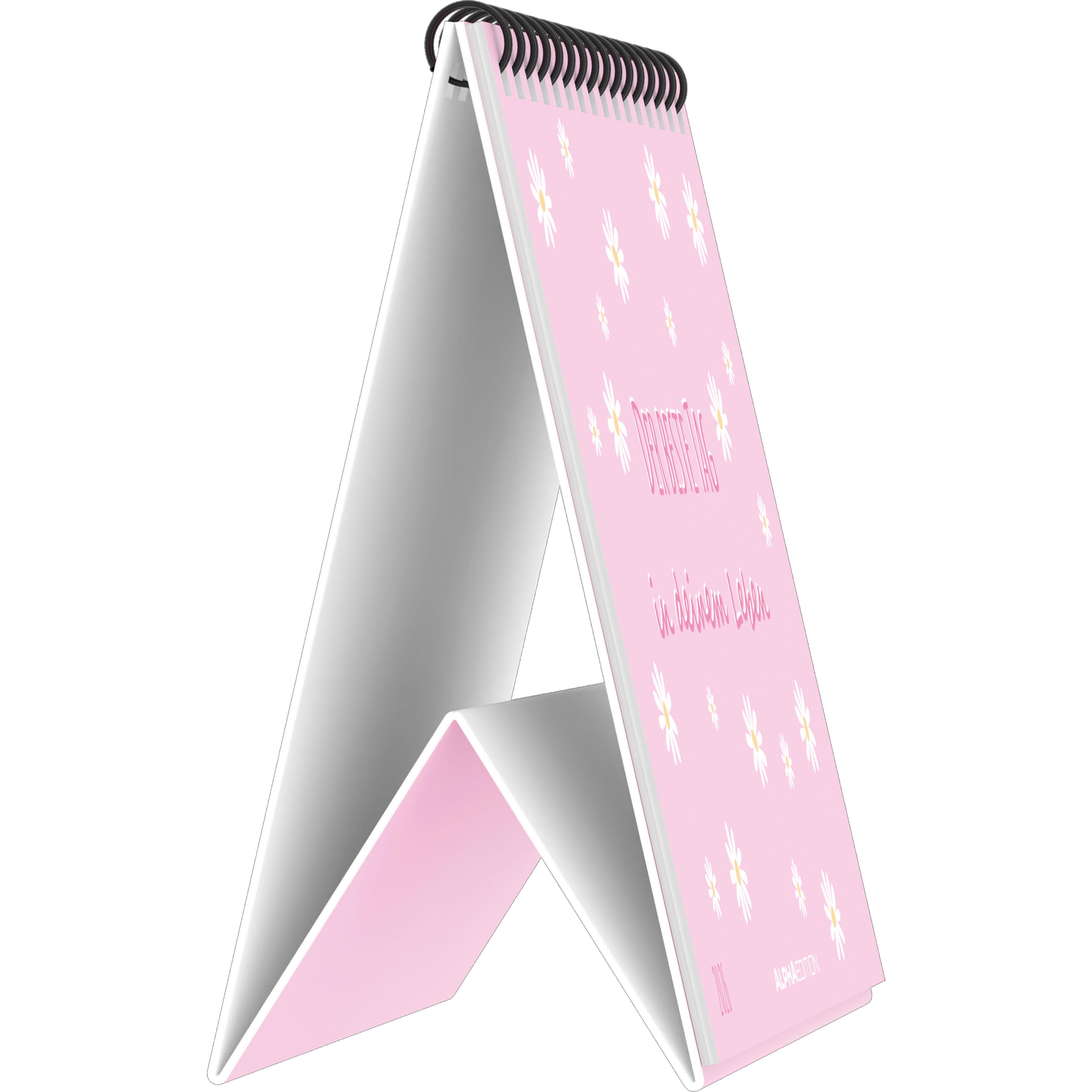 Beispielinhalt (Bild) Der beste Tag in deinem Leben - Tischaufstellkalender im Format 14 x 12