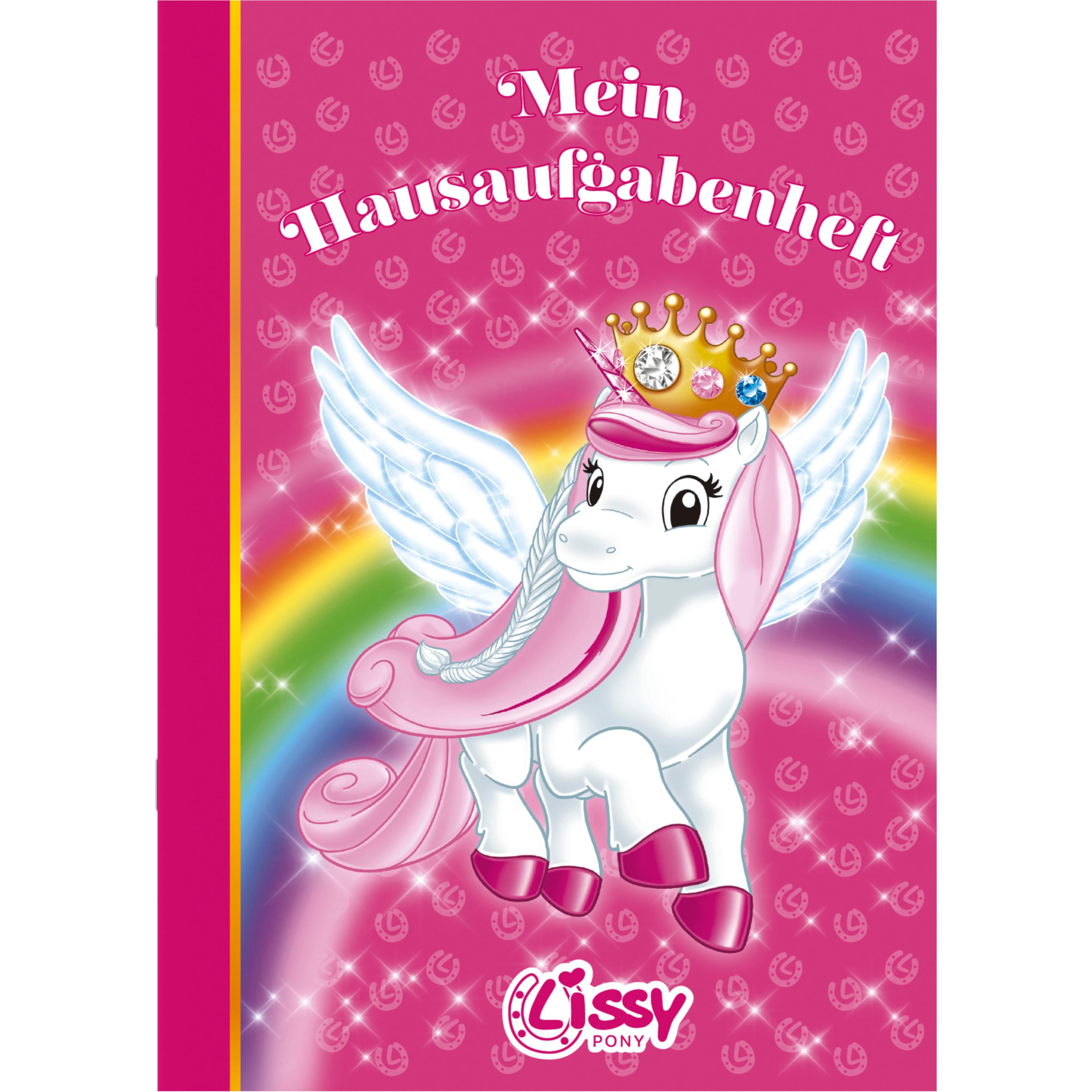 Vorderes Coverbild Mein traumhaftes Lissy Pony Grundschul-Hausaufgabenheft