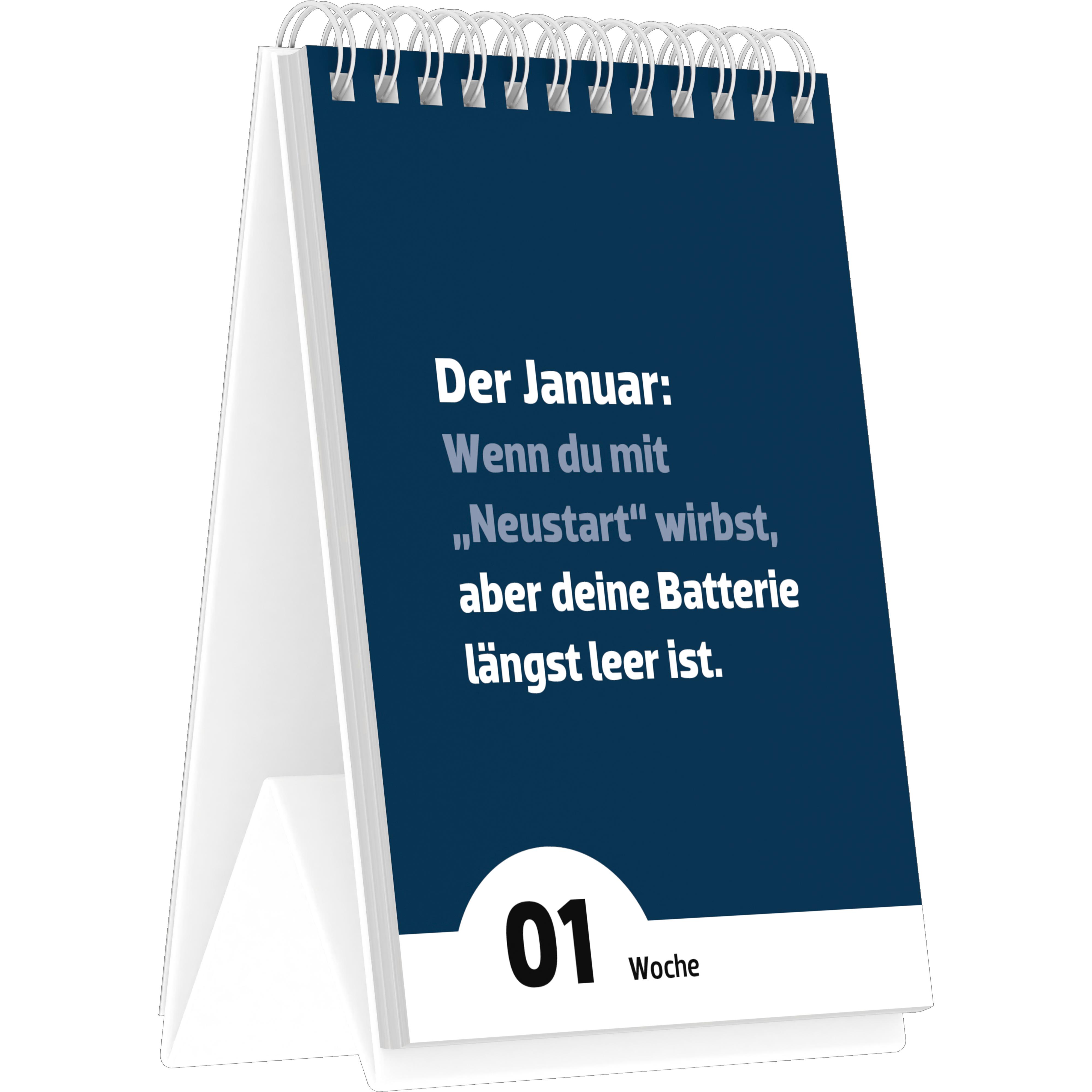Beispielinhalt (Bild) Der Abgründe Kalender - jede Woche ein neuer Blick ins Nichts
