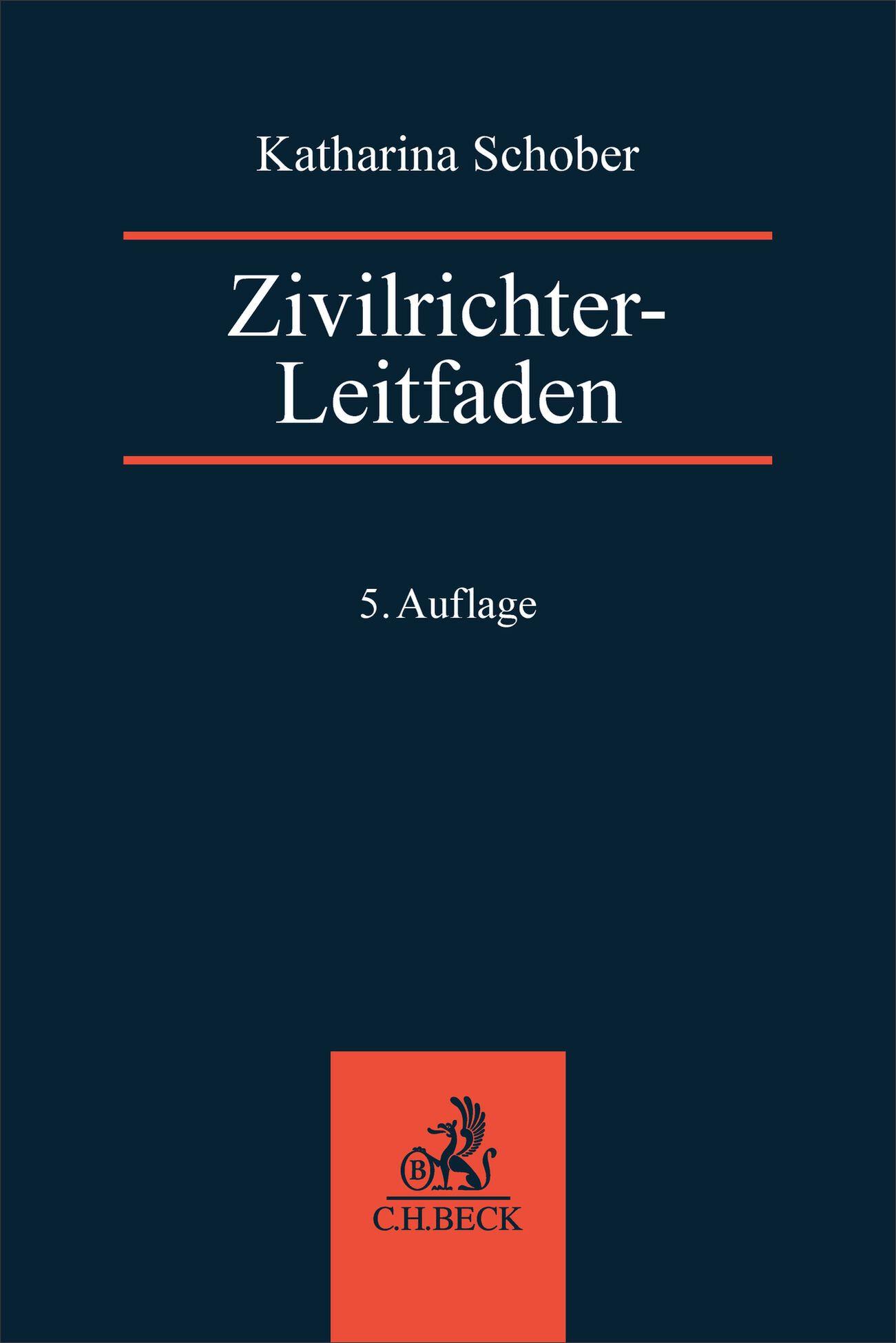 Vorderes Coverbild Zivilrichter-Leitfaden