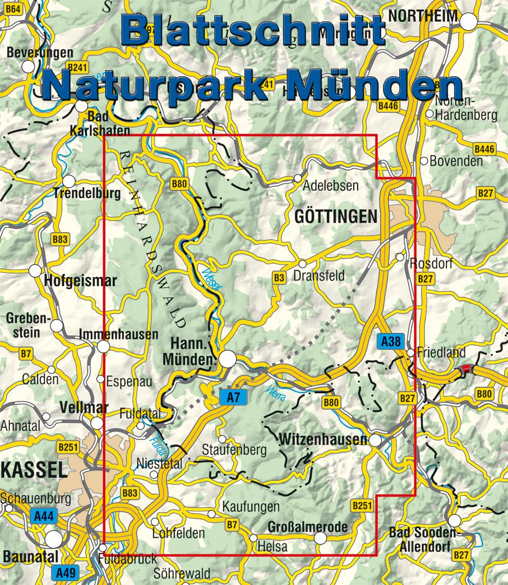 Rückseitencover Naturpark Münden