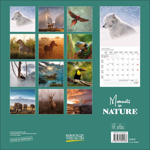 Beispielinhalt (Bild) Moments in Nature 2026