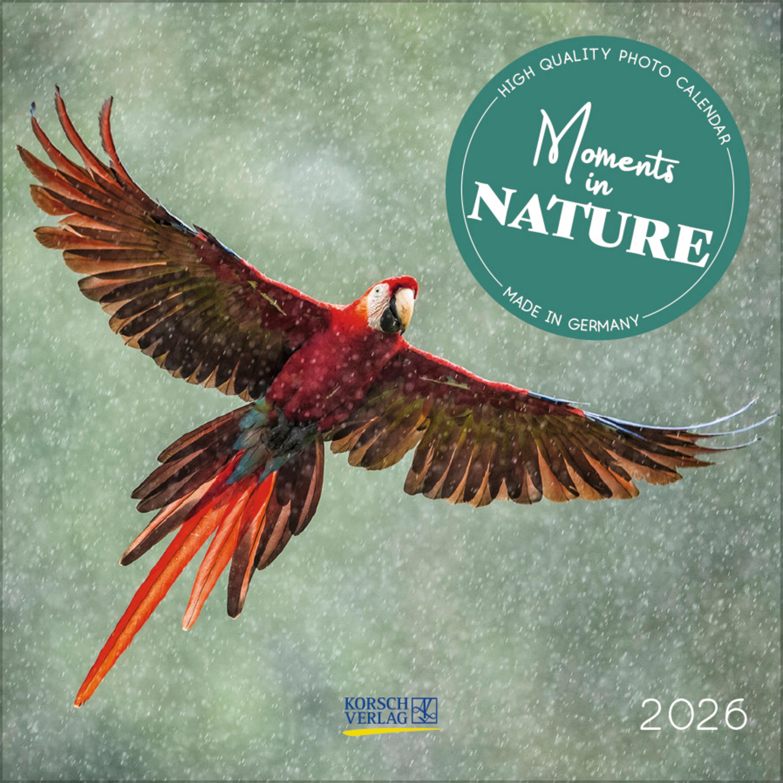 Vorderes Coverbild Moments in Nature 2026