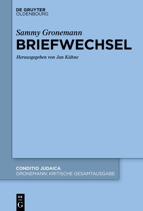 Vorderes Coverbild Briefwechsel