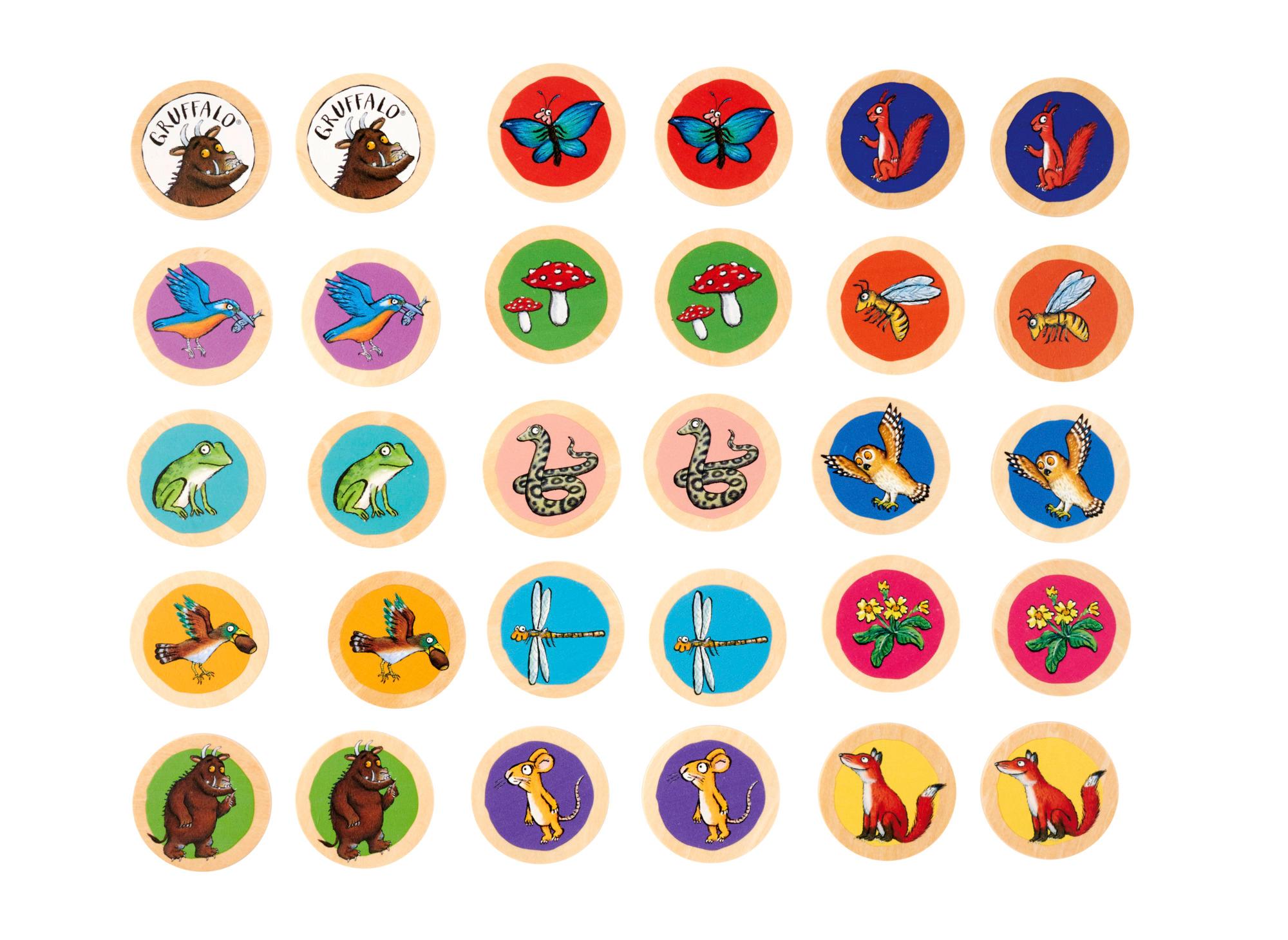 Vorderes Coverbild Grüffelo Erinnere Dich Game