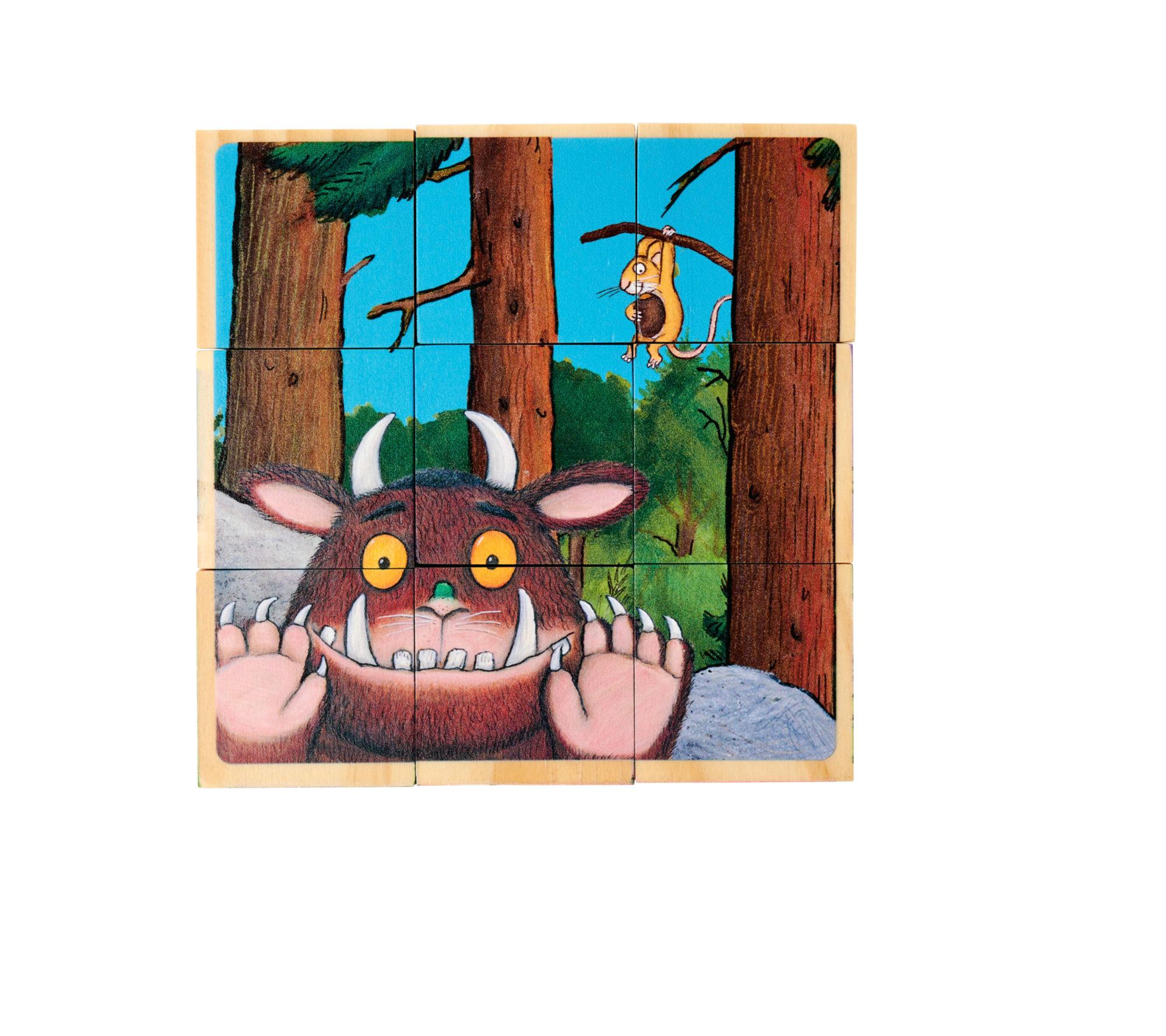 Beispielinhalt (Bild) Grüffelo Bilderwürfel