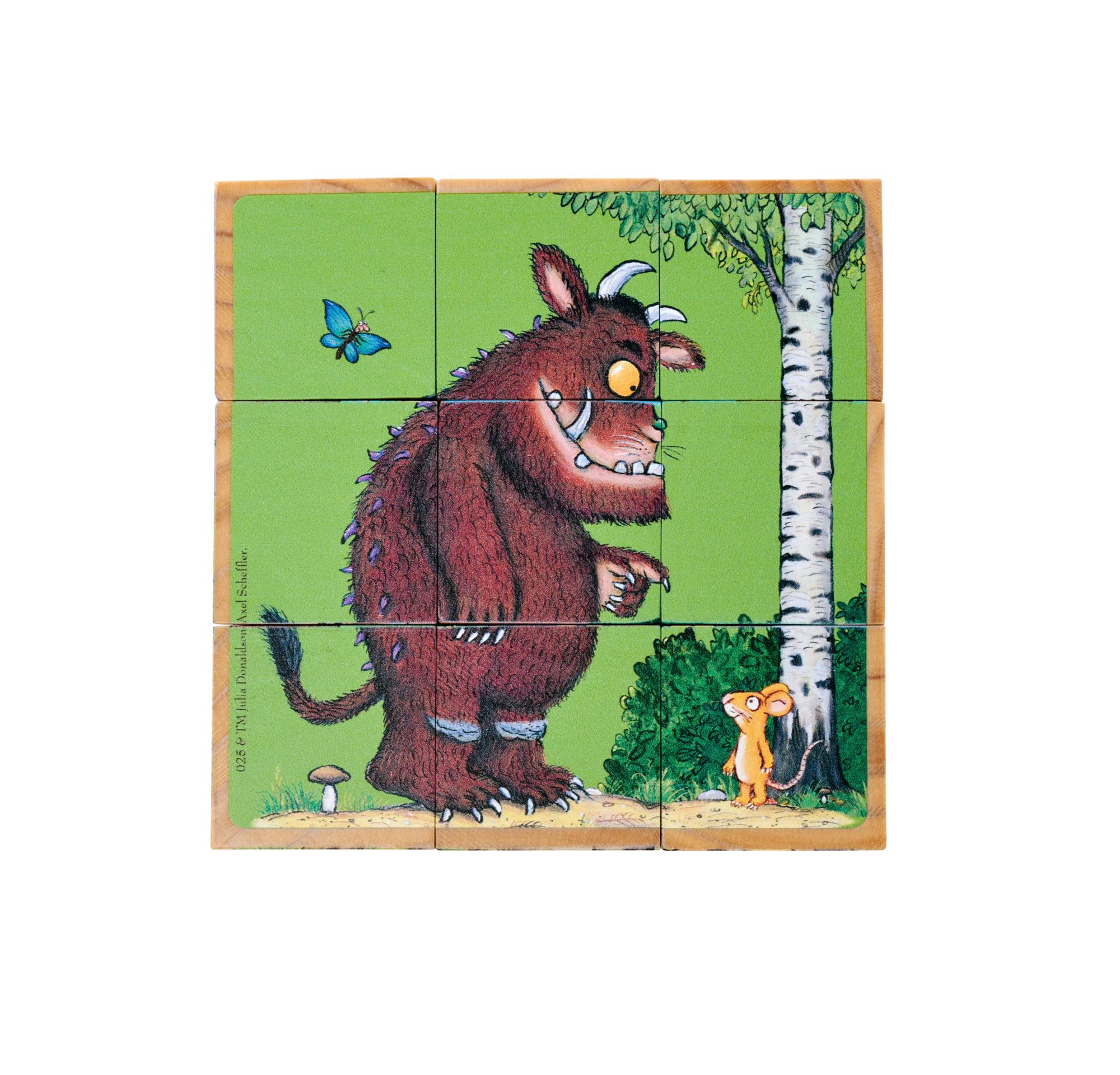 Beispielinhalt (Bild) Grüffelo Bilderwürfel