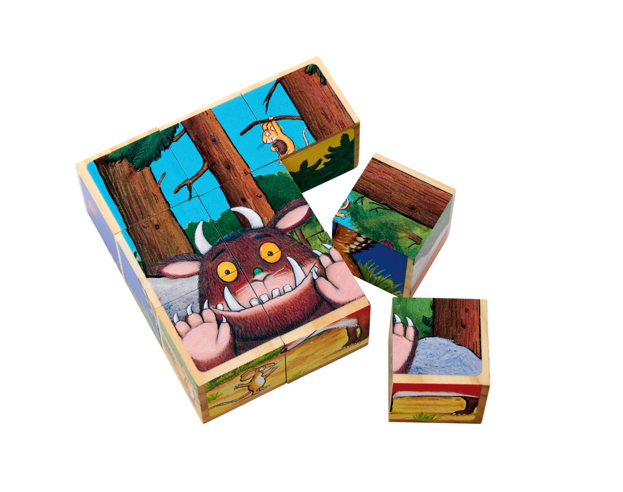 Beispielinhalt (Bild) Grüffelo Bilderwürfel