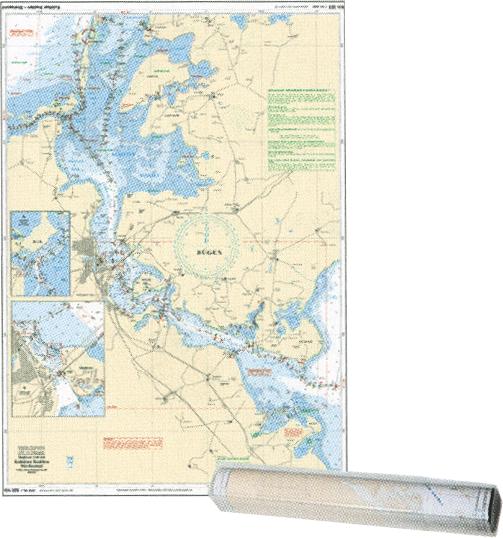 Vorderes Coverbild Einzelkarte Kubitzer Bodden - Strelasund / Strelasund Süd (Ausgabe 2025)