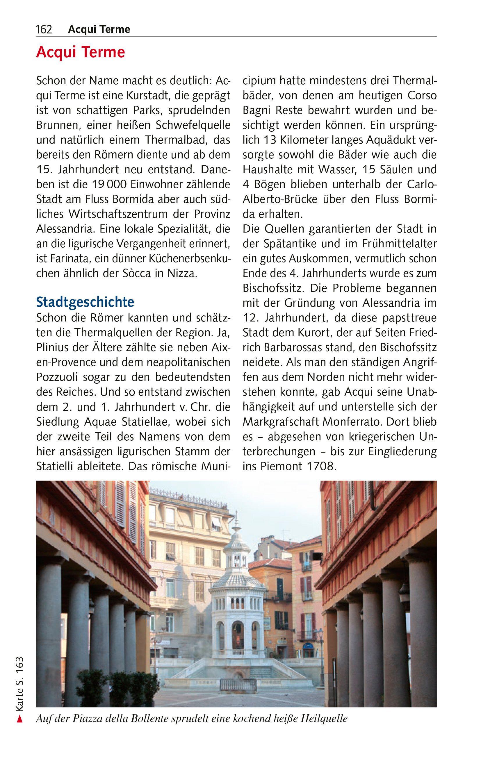 Beispielinhalt (Bild) TRESCHER Reiseführer Piemont