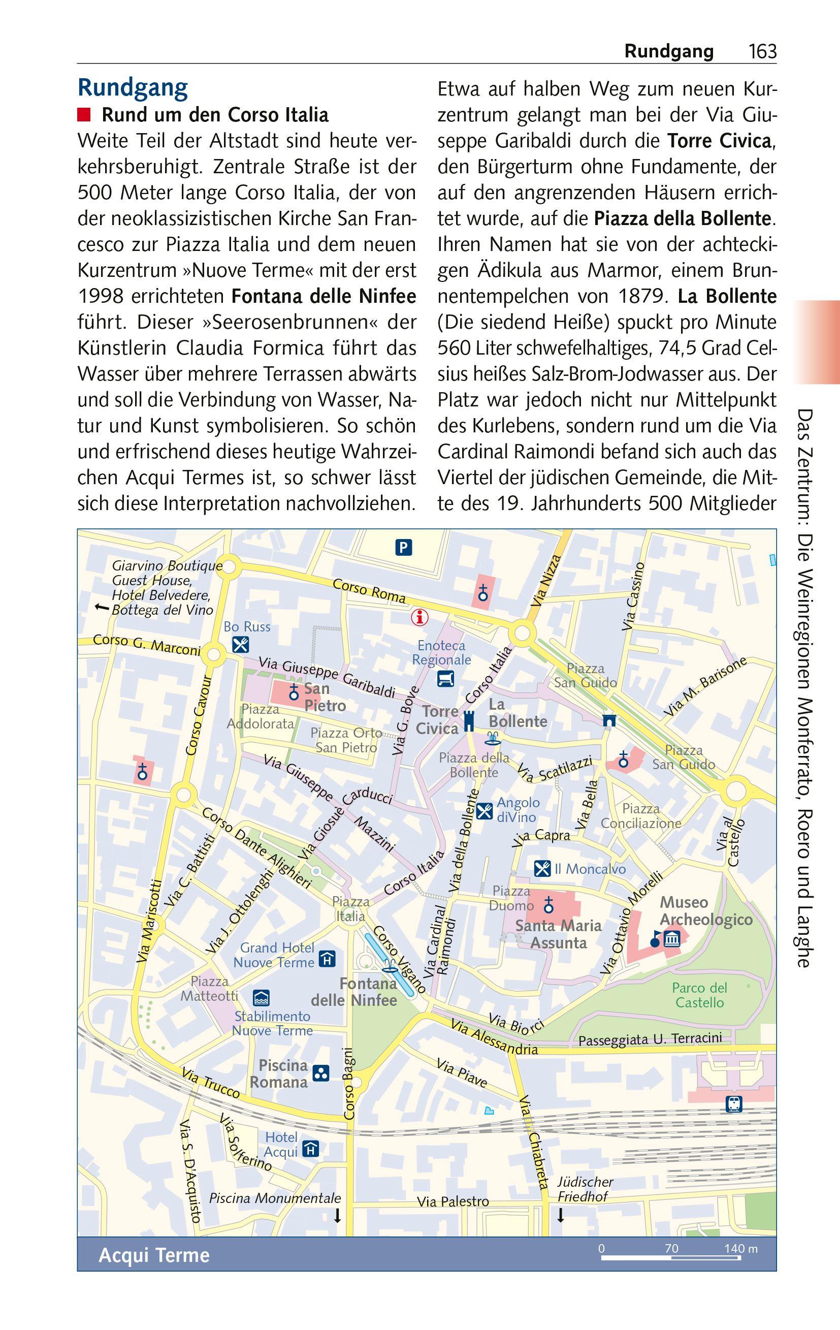 Beispielinhalt (Bild) TRESCHER Reiseführer Piemont